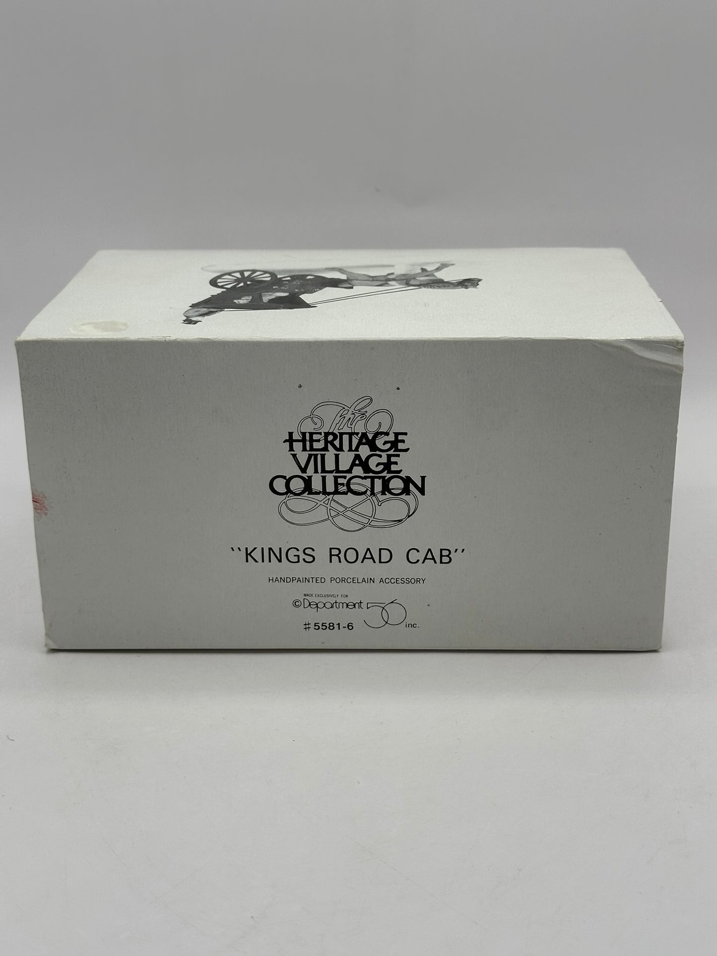 Department 56 - Kings Road Cab - Dickens’ Village