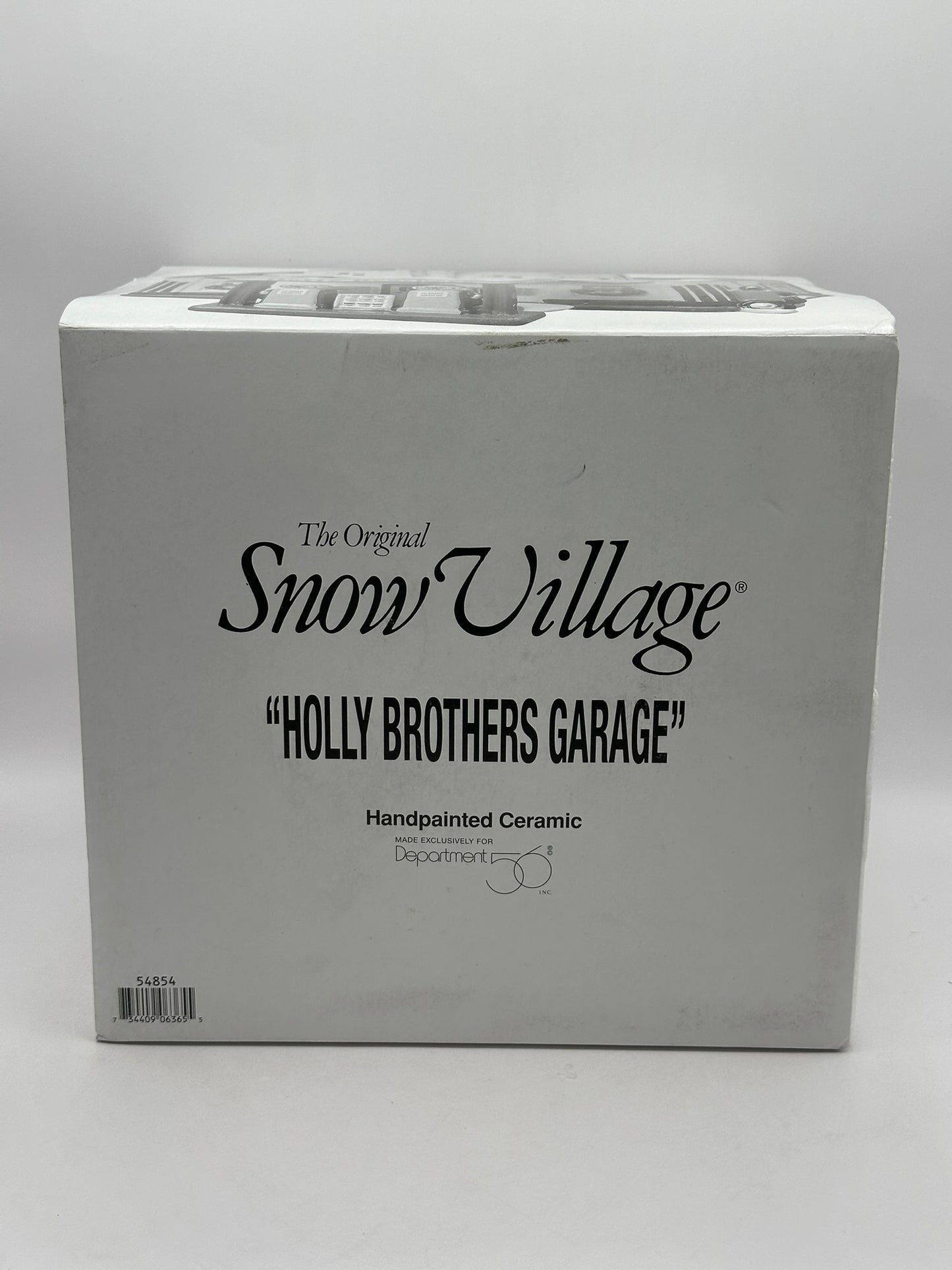 Department 56 - Holly Brothers Garage - Original Snow Village