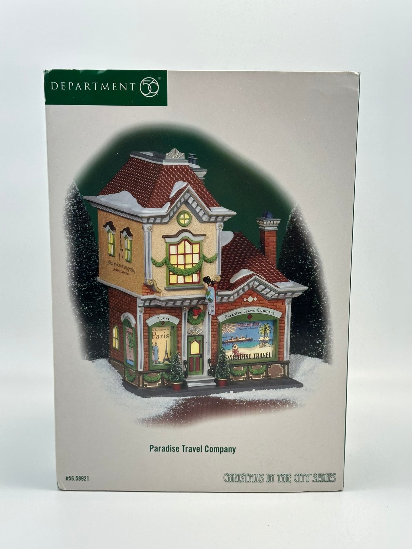 Department 56 - Paradise Travel Company - Christmas in the City
