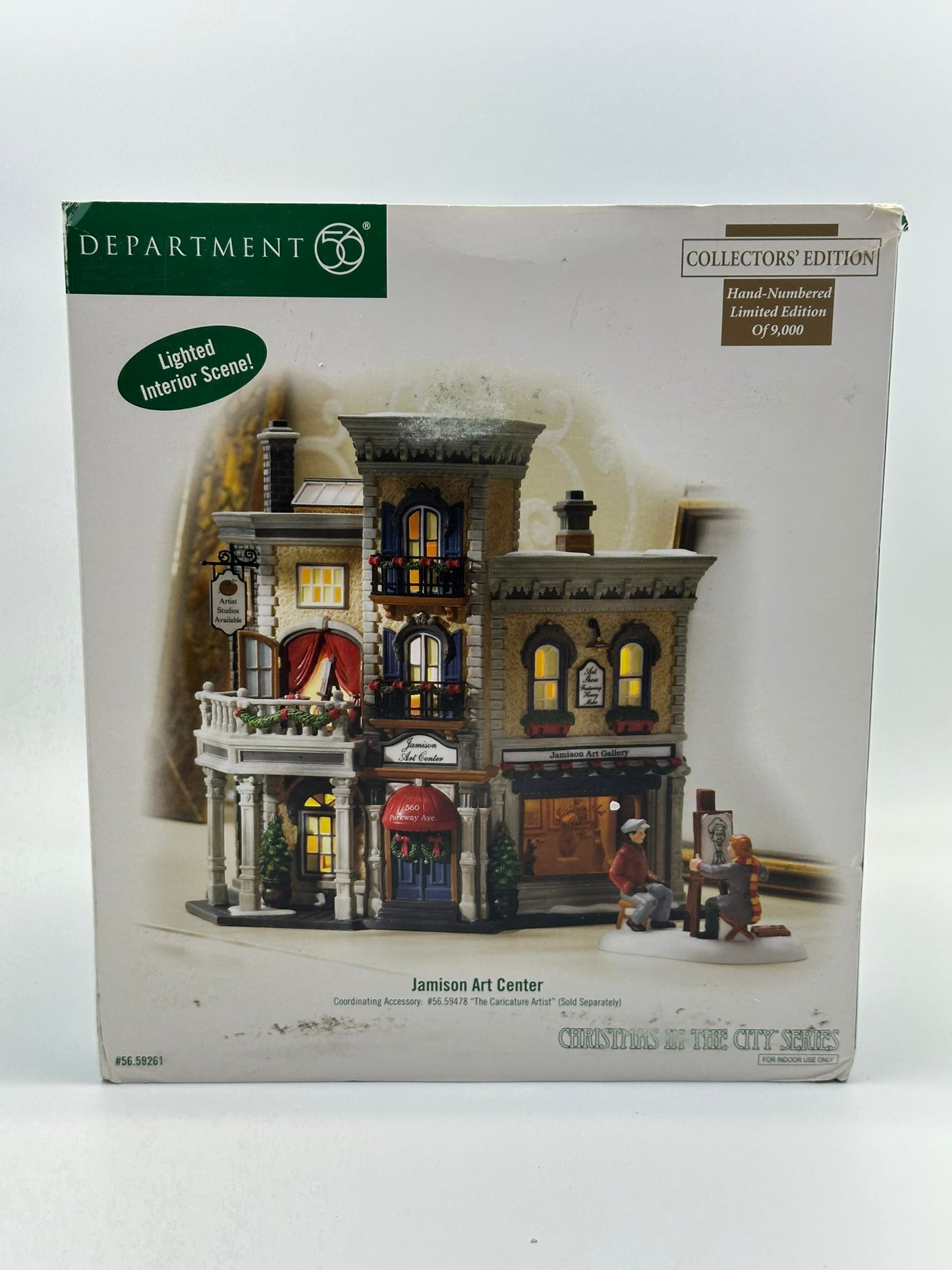 Department 56 - Jamison Art Center - Christmas in the City