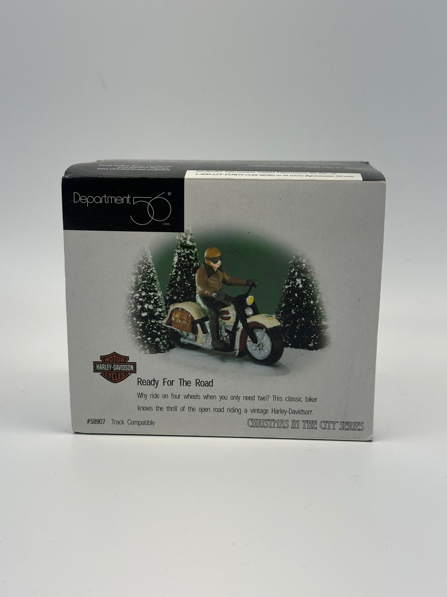 Department 56 - Ready For The Road (Harley-Davidson) - Christmas in the City