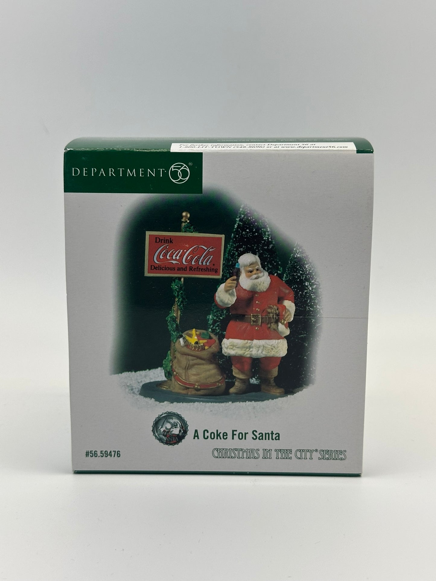Department 56 - A Coke For Santa - Christmas in the City