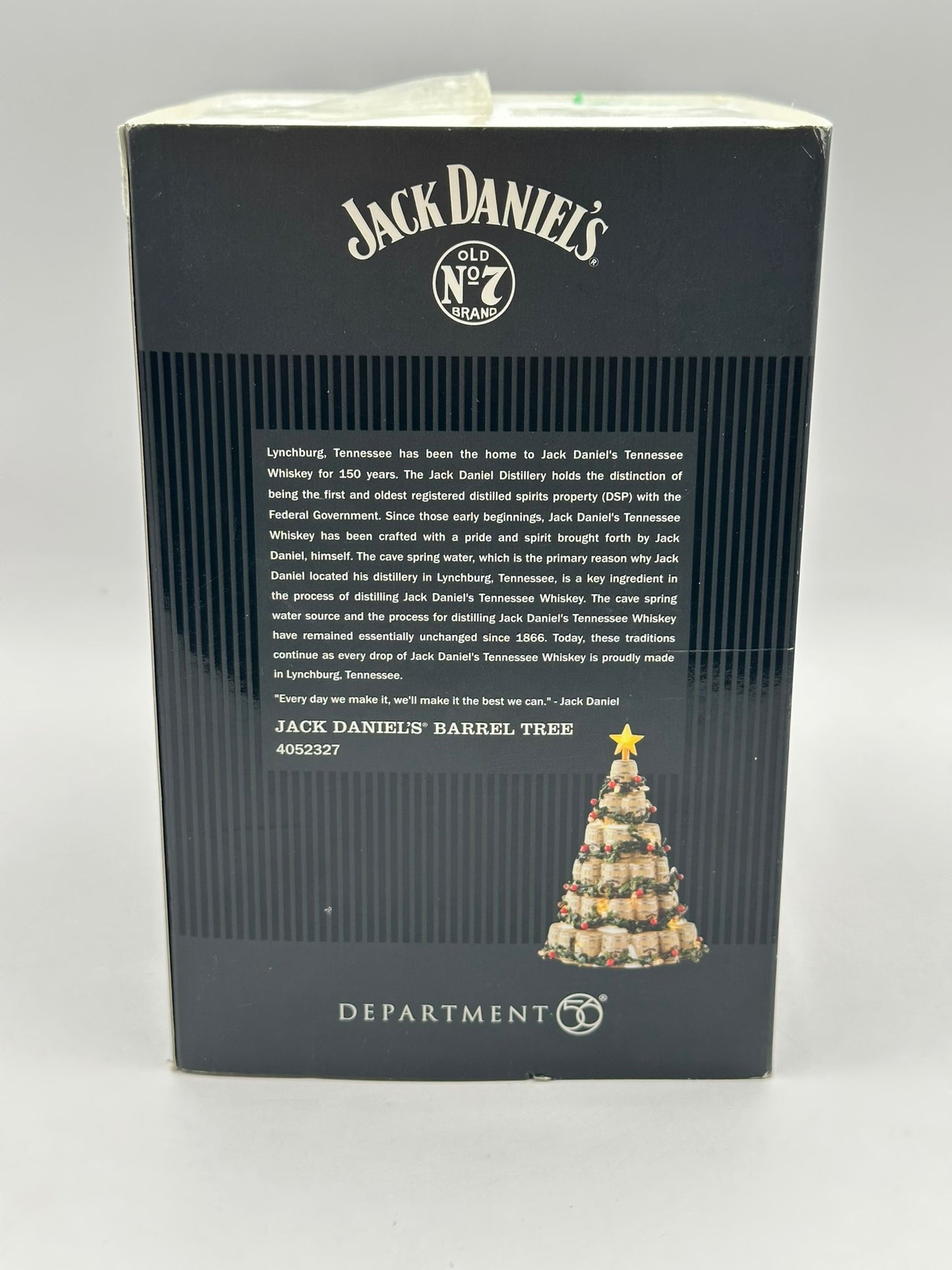 Department 56 - Jack Daniel's Barrel Tree - Jack Daniel's