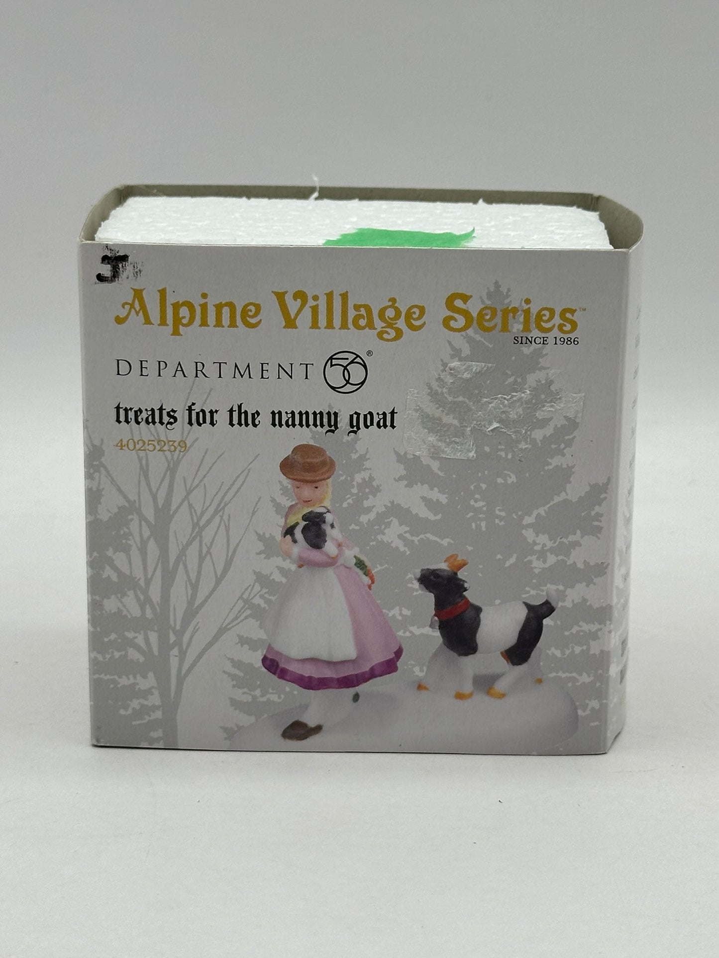 Department 56 - Treats For The Nanny Goat - Alpine Village