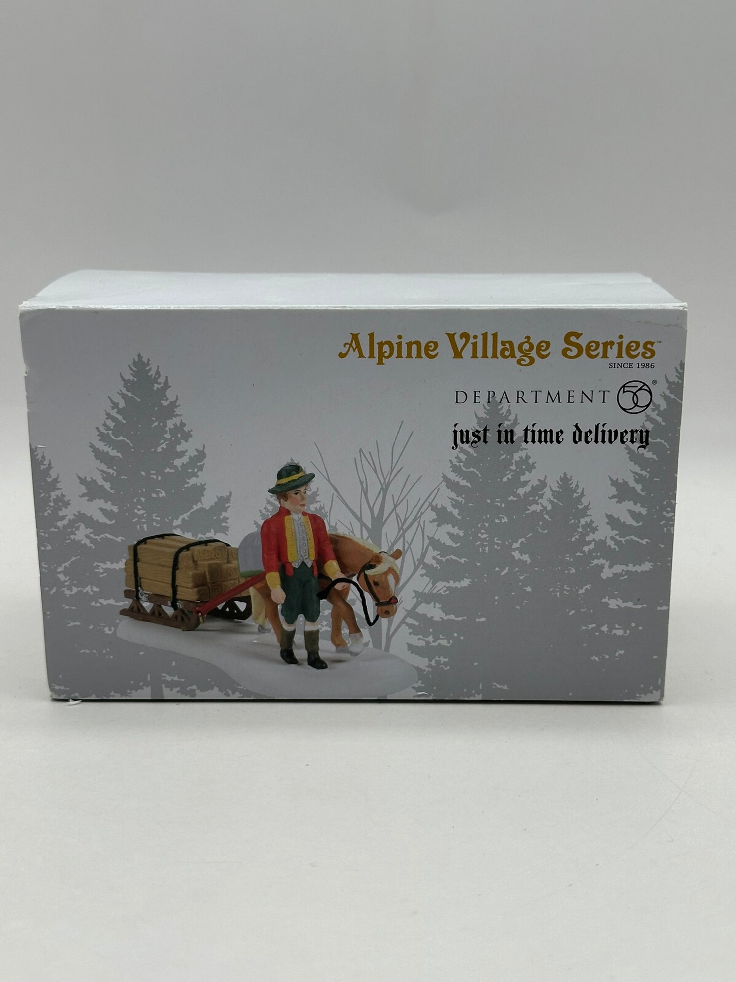 Department 56 - Just In Time Delivery - Alpine Village