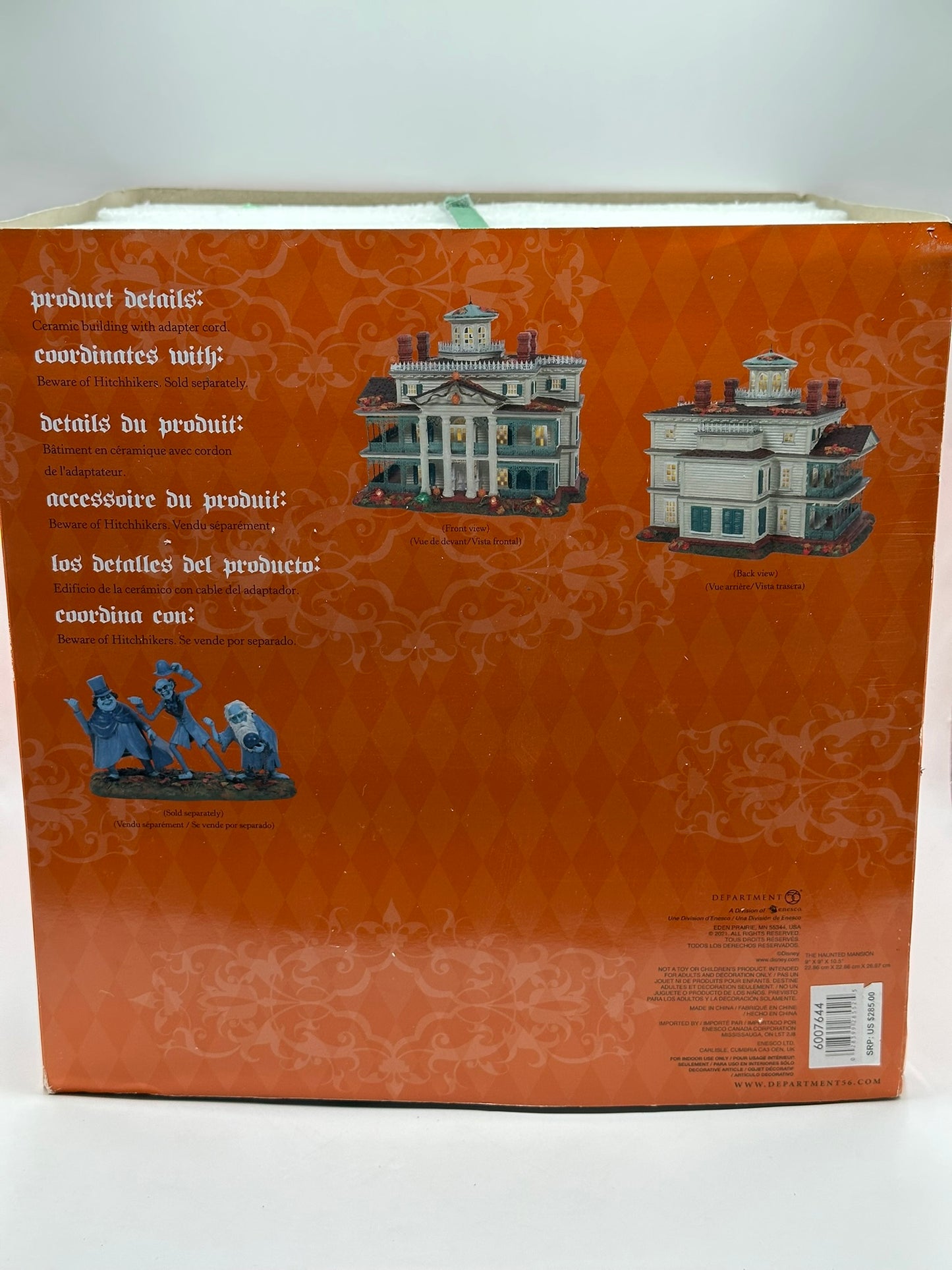 Department 56 - Disneyland Haunted Mansion (Porcelain Edition)