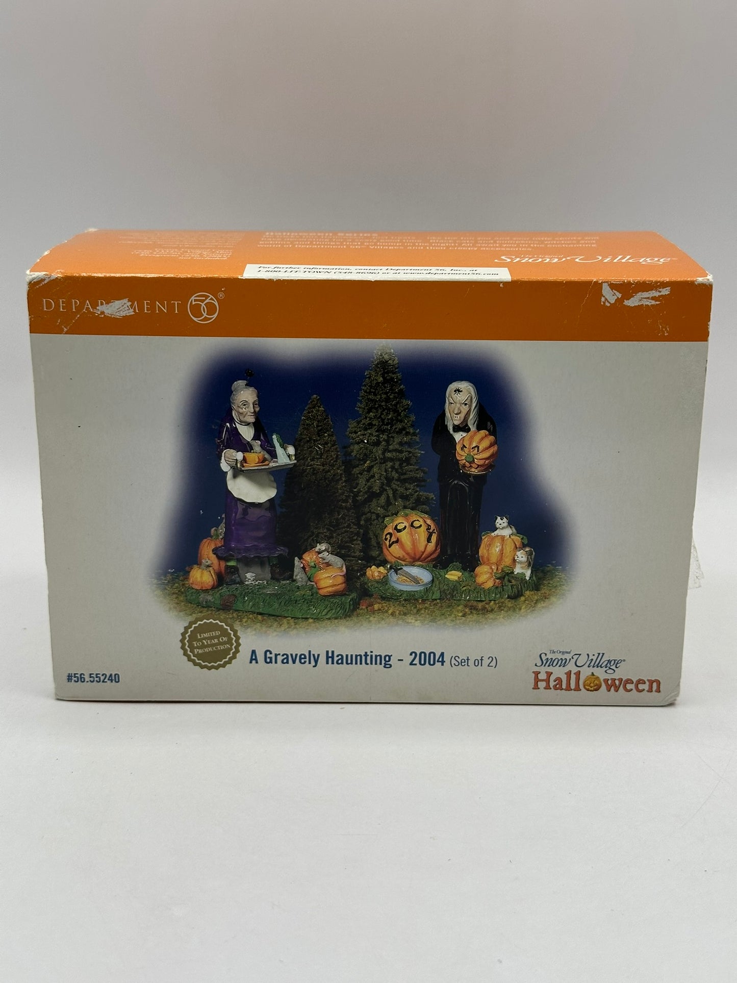 Department 56 - A Gravely Haunting 2004 - Snow Village Halloween