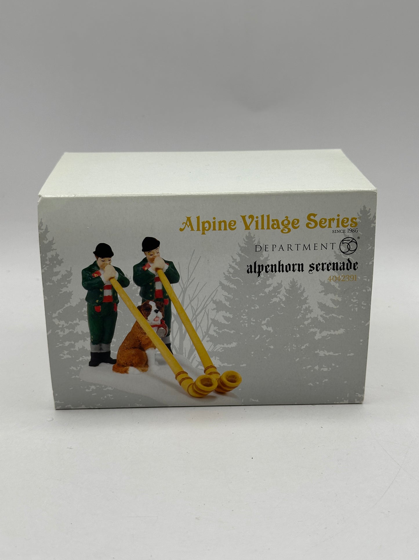 Department 56 - Alpenhorn Serenade - Alpine Village