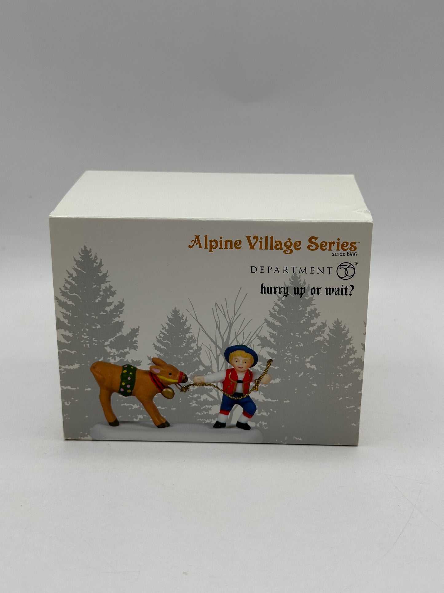 Department 56 - Hurry Up Or Wait? - Alpine Village