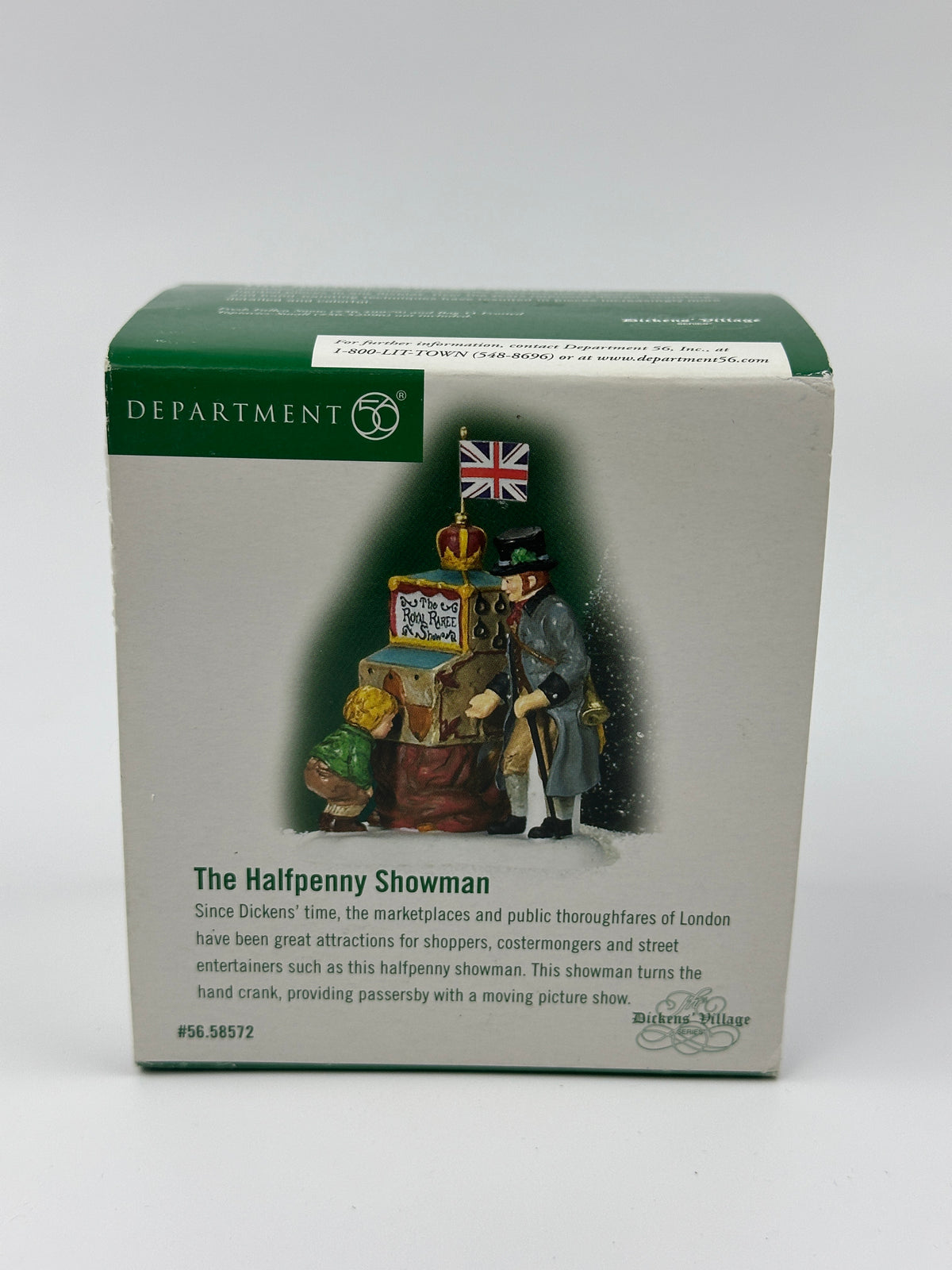 Department 56 - The Halfpenny Showman - Dickens' Village
