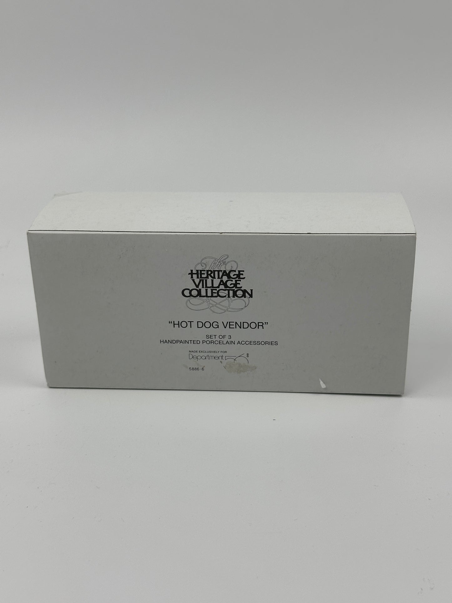 Department 56 - Hot Dog Vendor - Christmas in the City