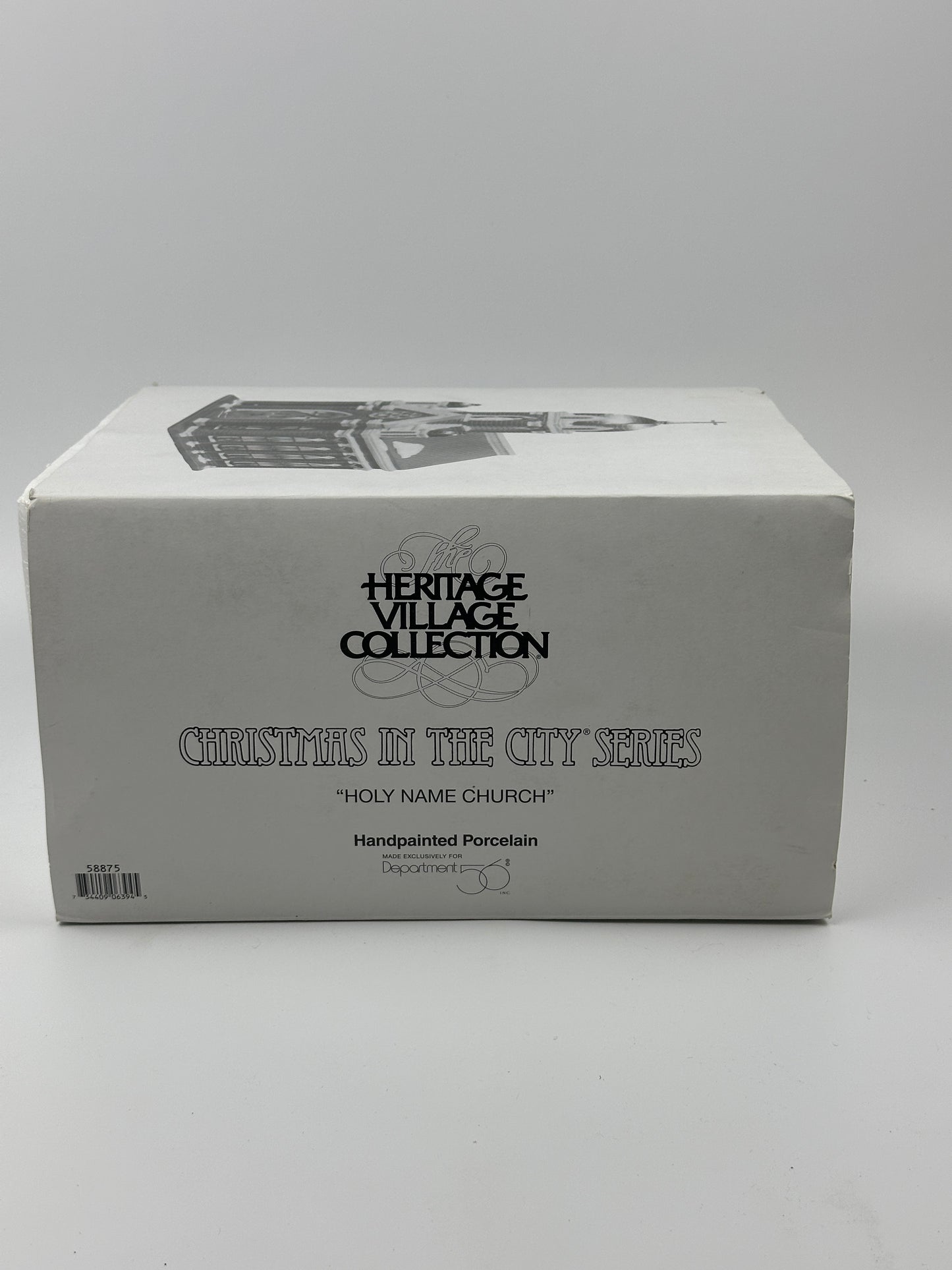 Department 56 - Holy Name Church - Christmas in the City