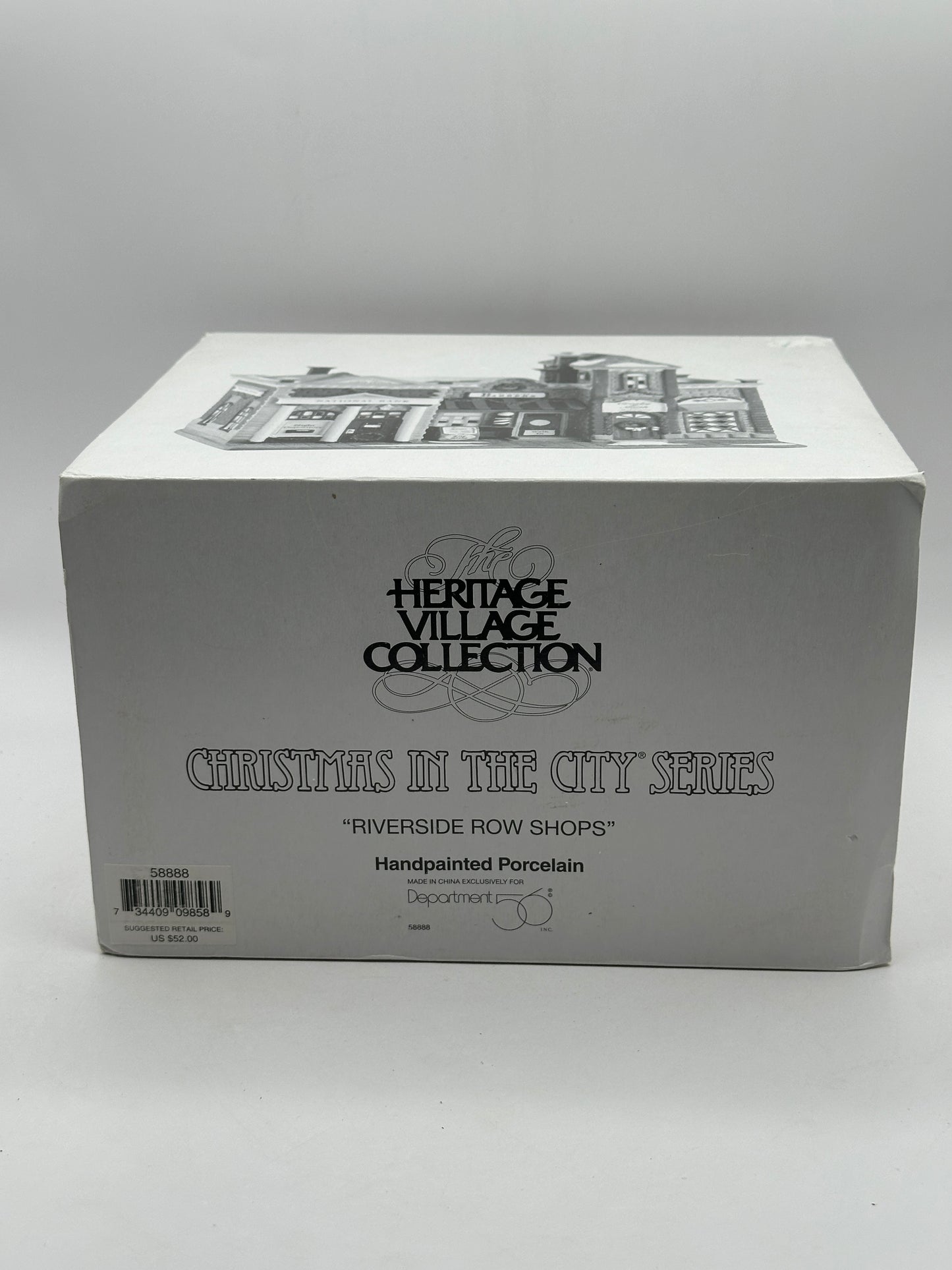 Department 56 - Riverside Row Shops - Christmas in the City