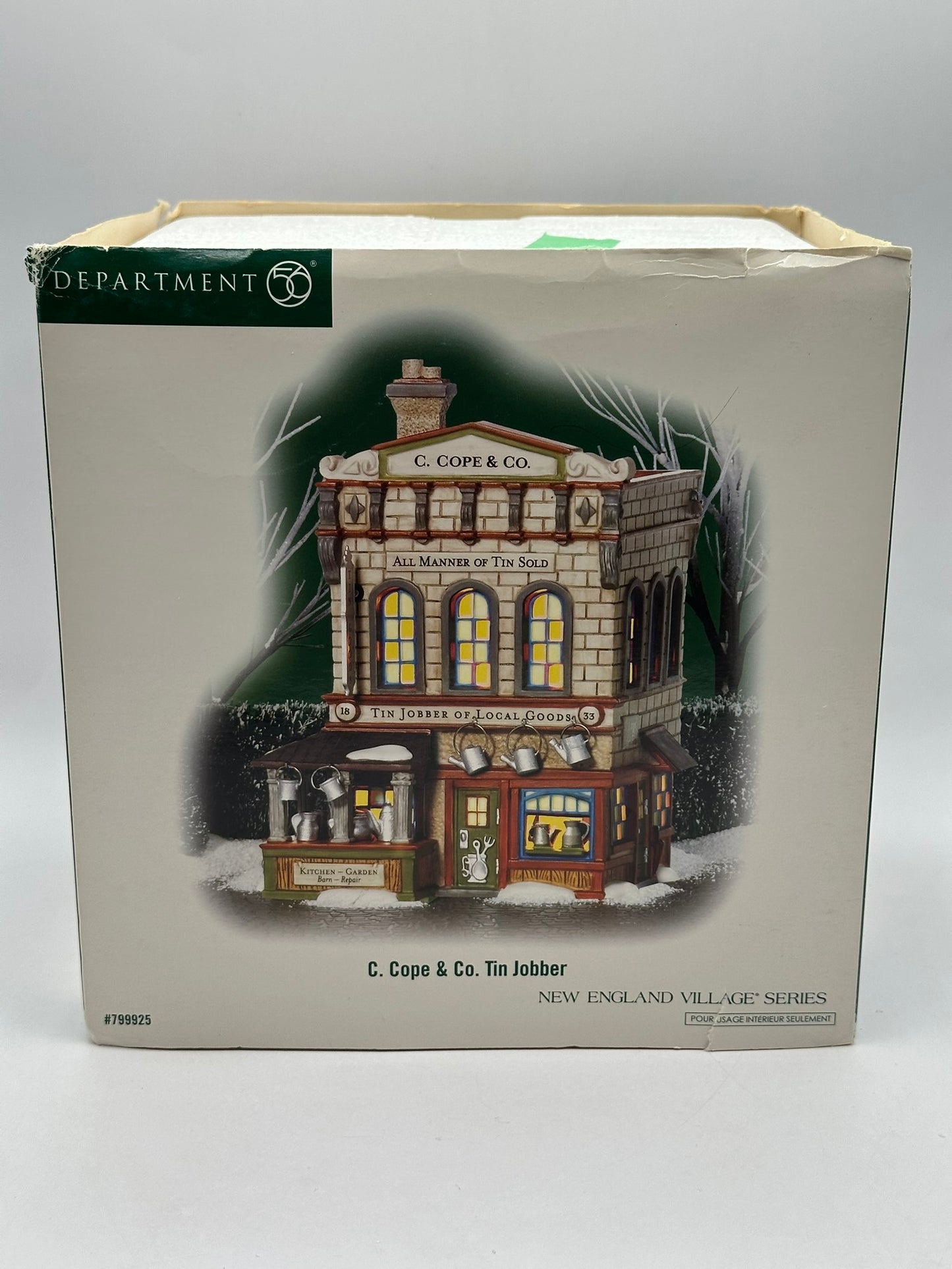 Department 56 - C. Cope & Co. Tin Jobber - New England Village