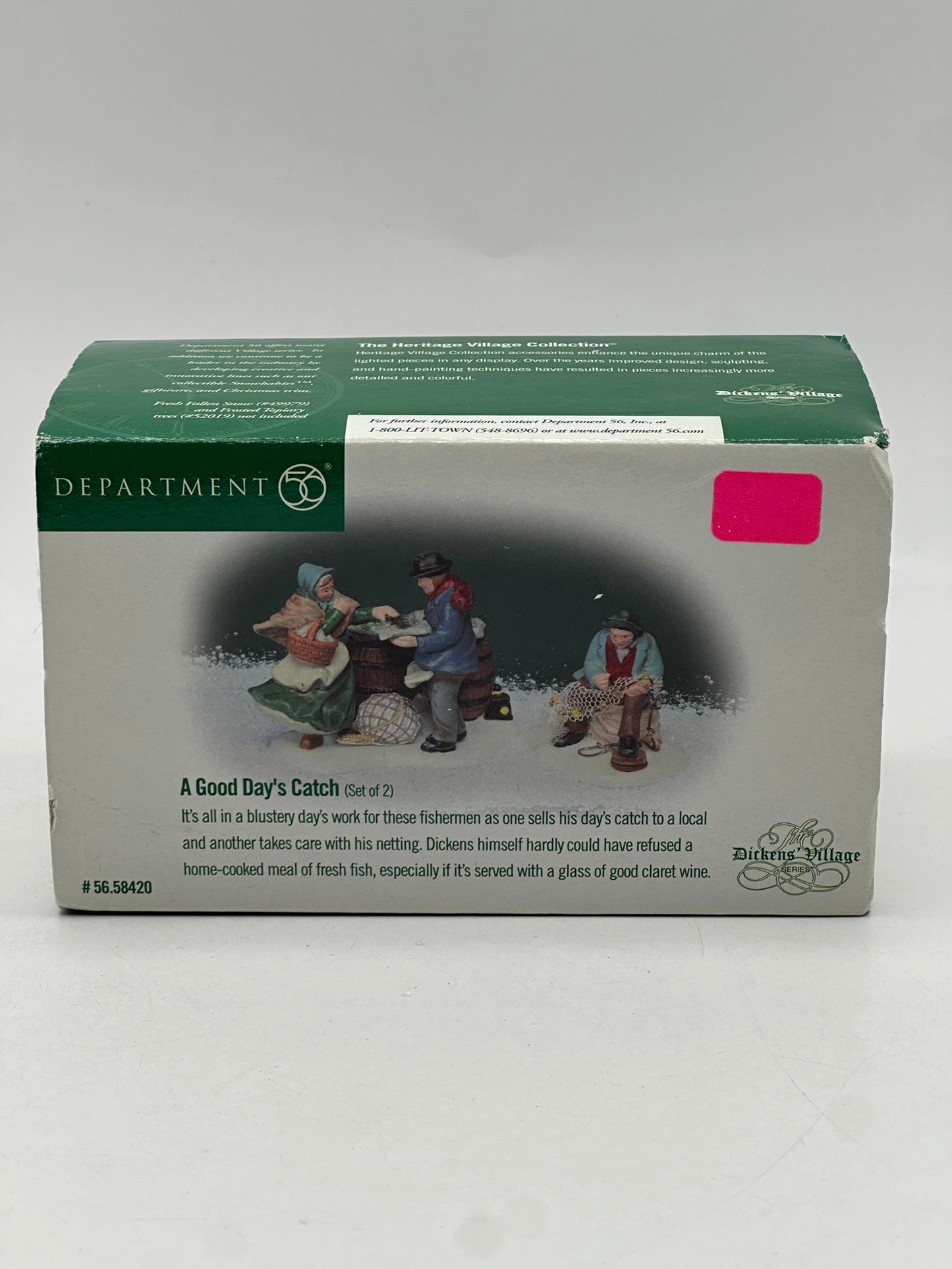 Department 56 - A Good Day’s Catch - Dickens' Village