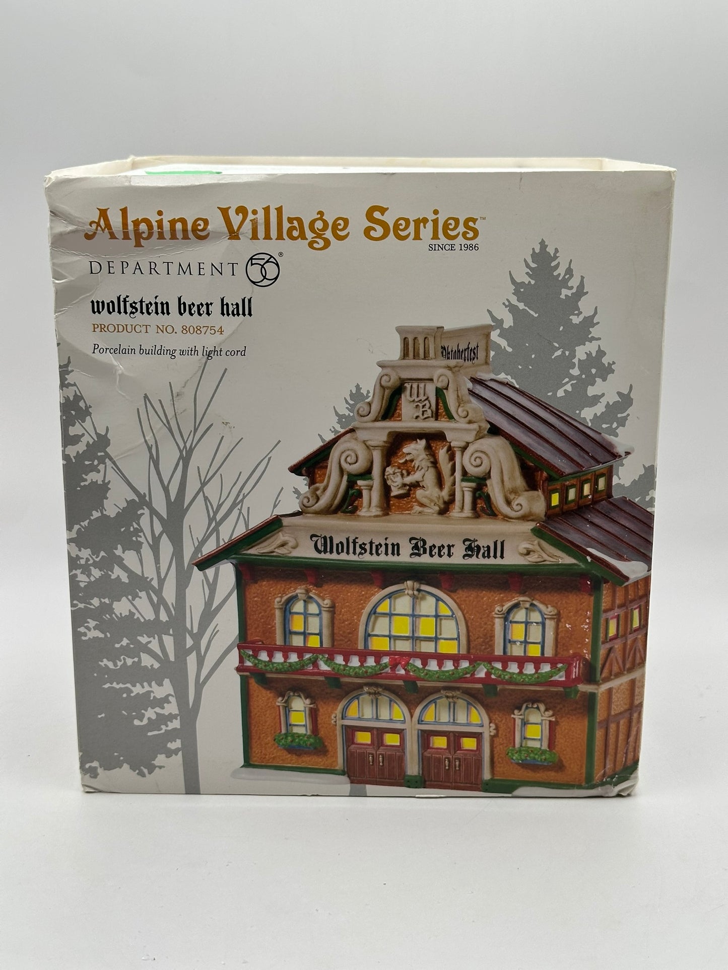 Department 56 - Wolfstein Beer Hall - Alpine Village
