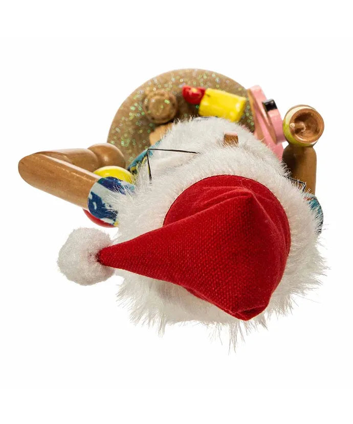 Kurt S. Adler Nutcracker - Wooden Beach Santa Nutcracker 15.5"