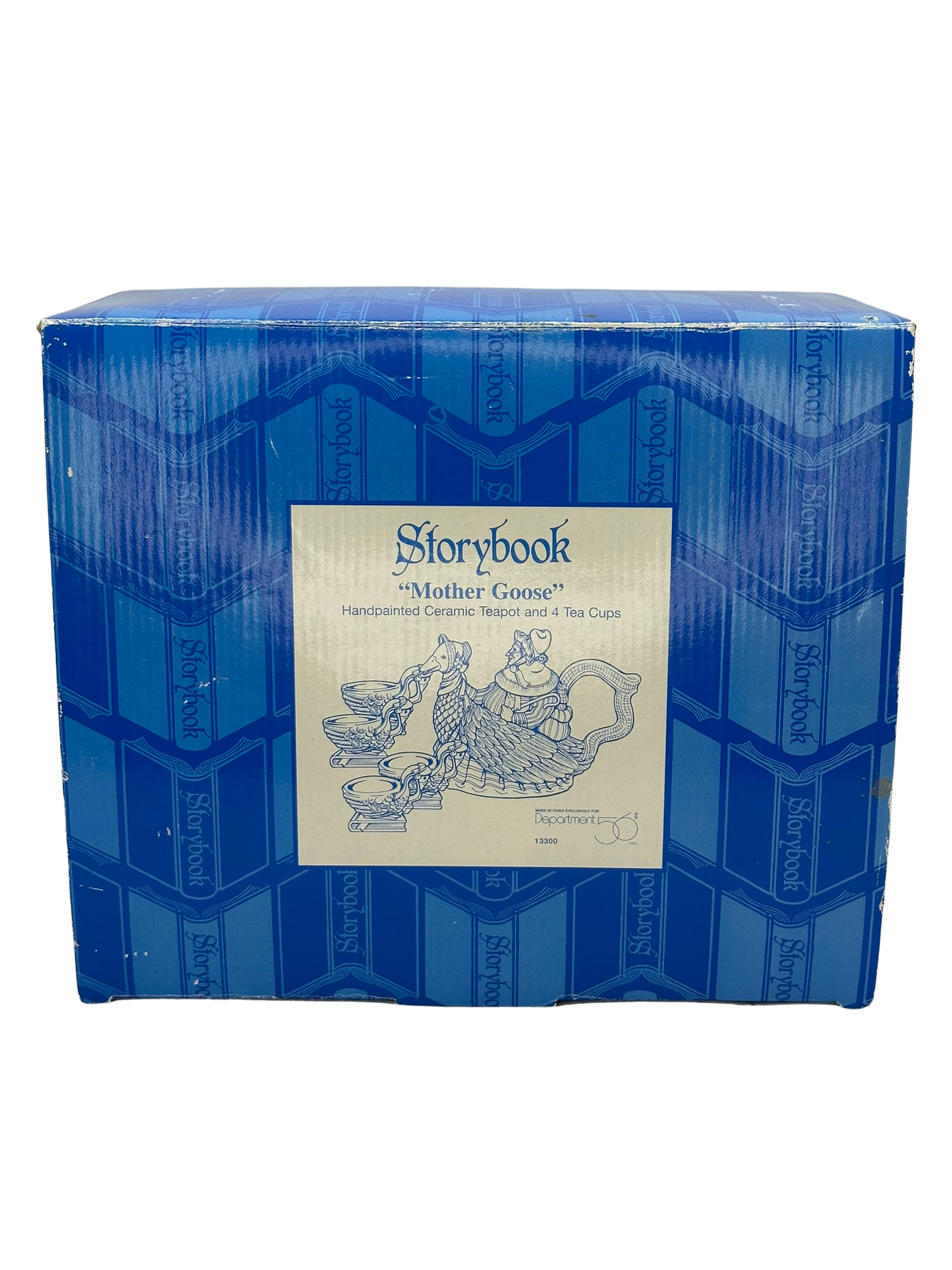 Department 56 - “Mother Goose” Teapot & Cups Set - Storybook Collection