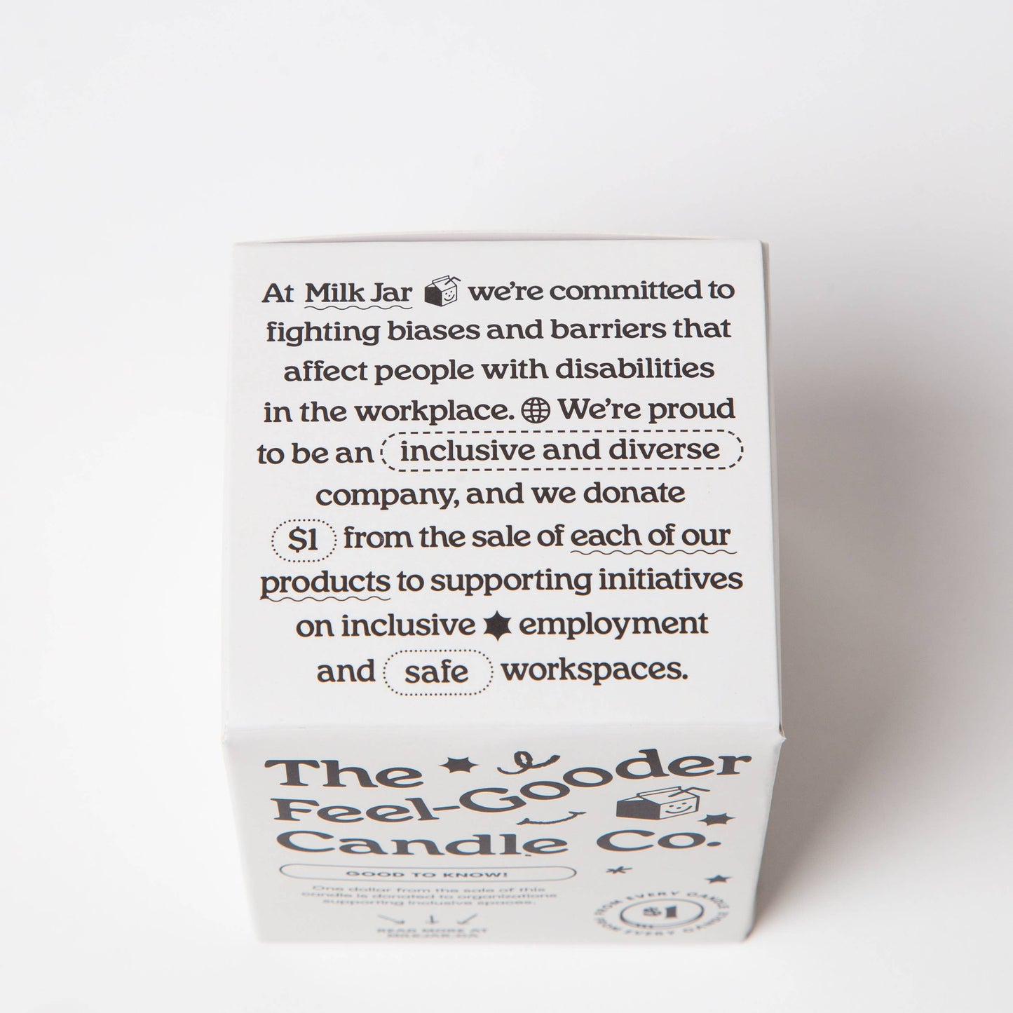 Milk Jar - Woodland - Candle