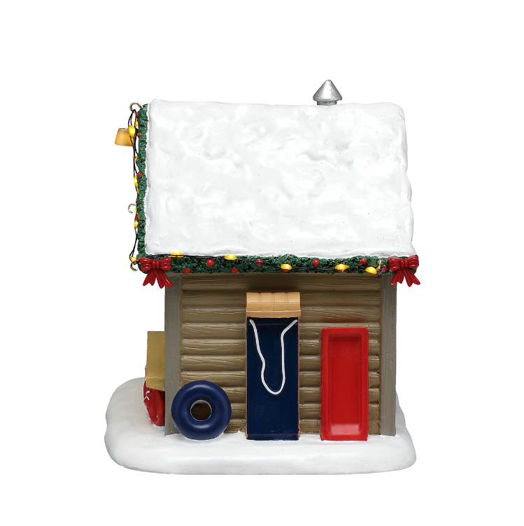 Lemax - Slopeside Sled Rental