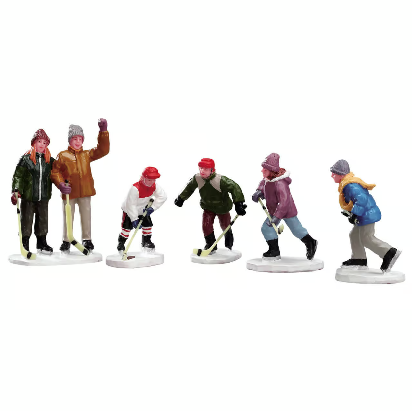 Lemax - The Home Team Set Of 5