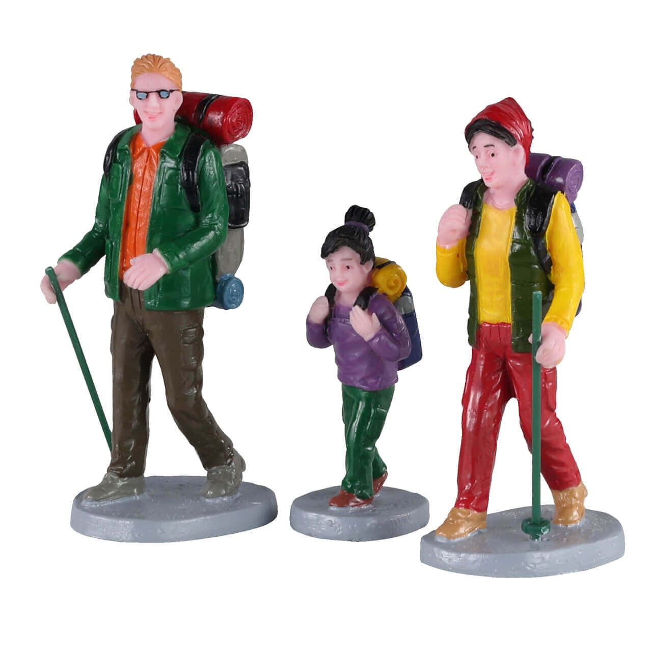 Lemax Family Trek, Set of 3 - Christmas village figurine