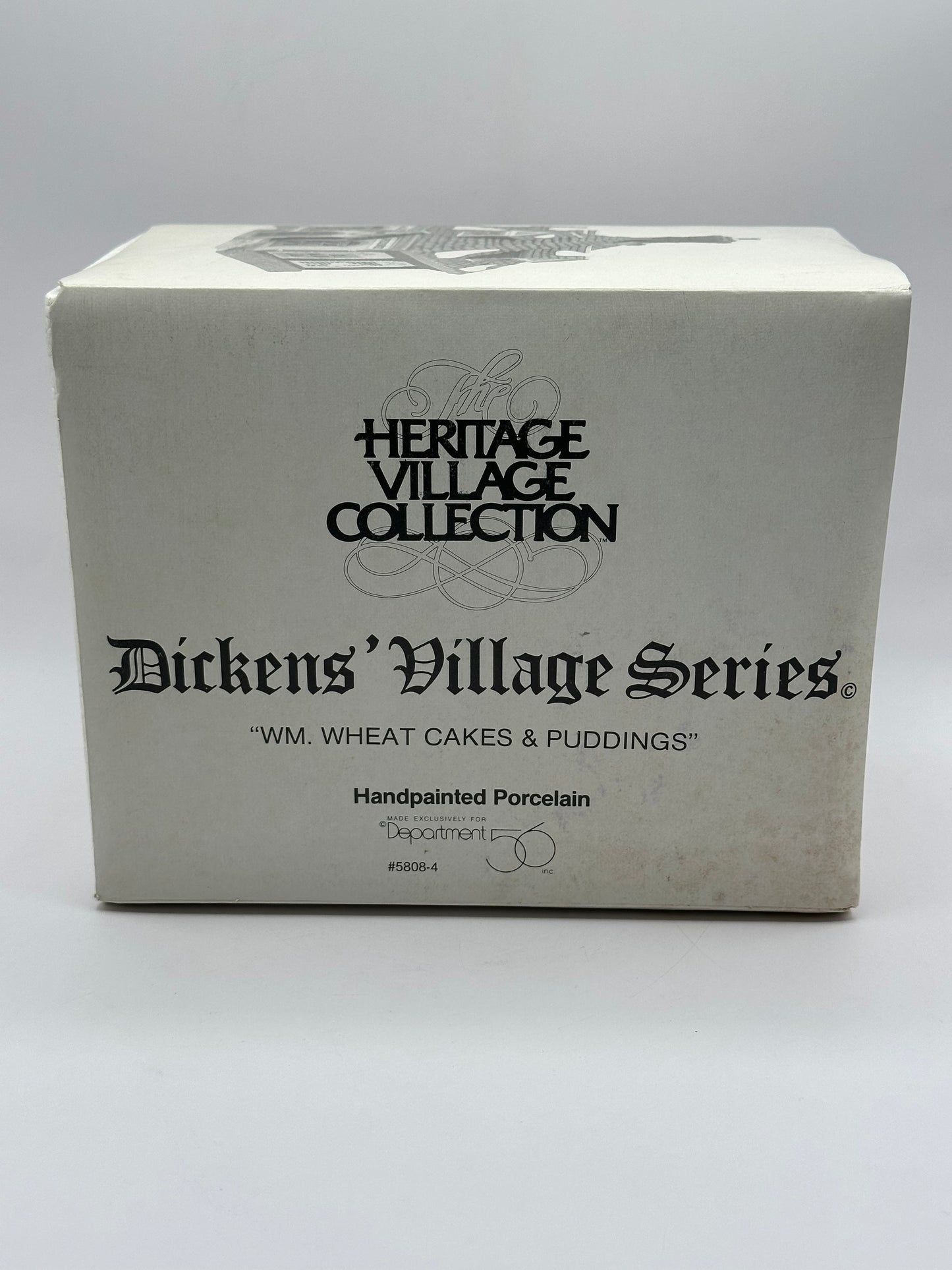 Department 56 - WM. Wheat Cakes & Puddings - Dickens' Village