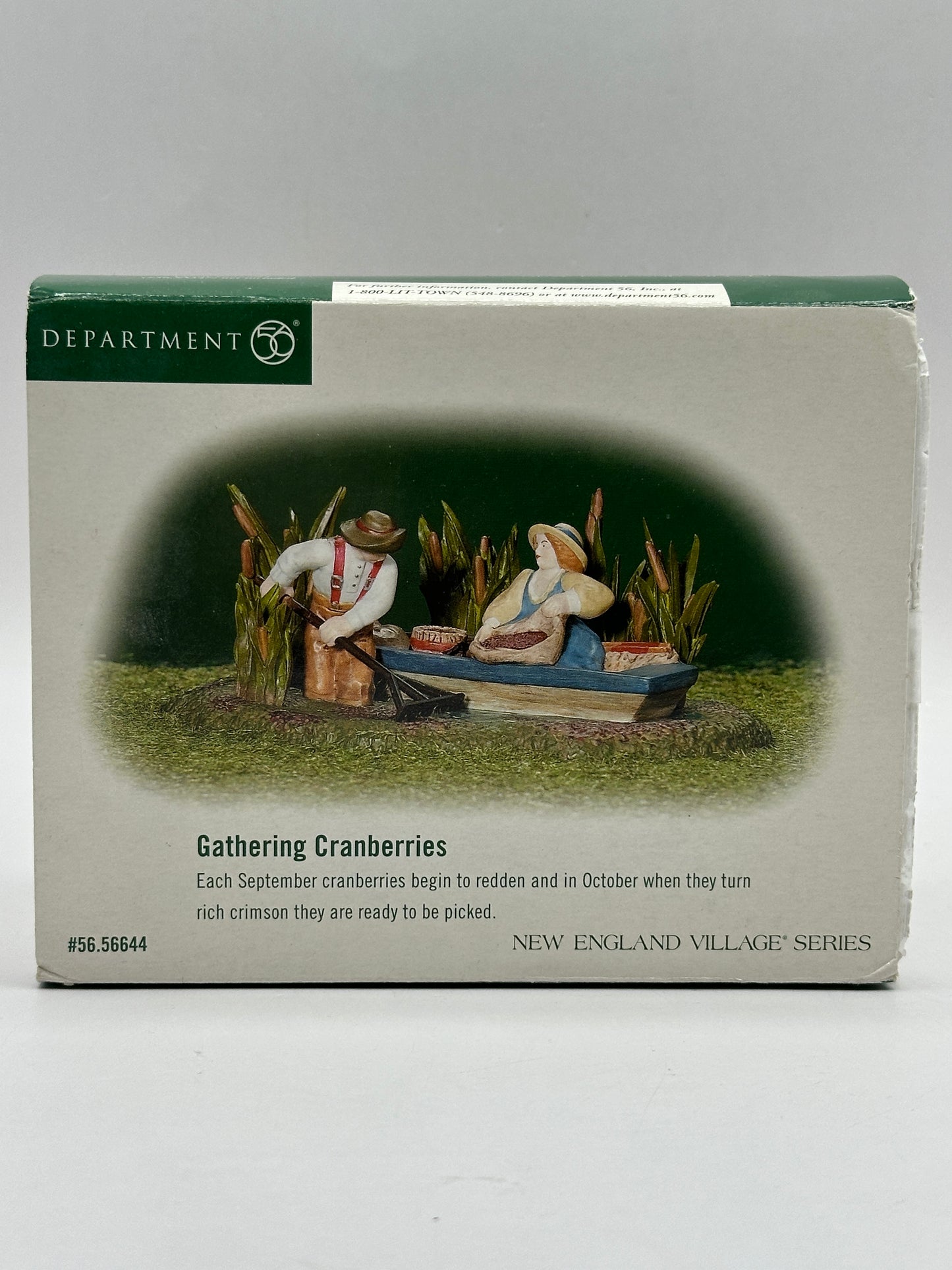 Department 56 - Gathering the Cranberries - New England Village