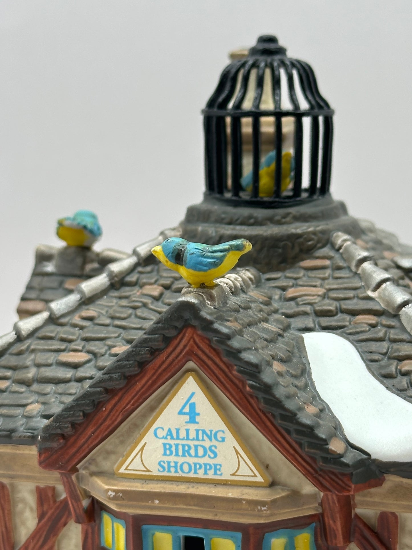 Department 56 - Four Calling Birds Shoppe - Dickens' Village