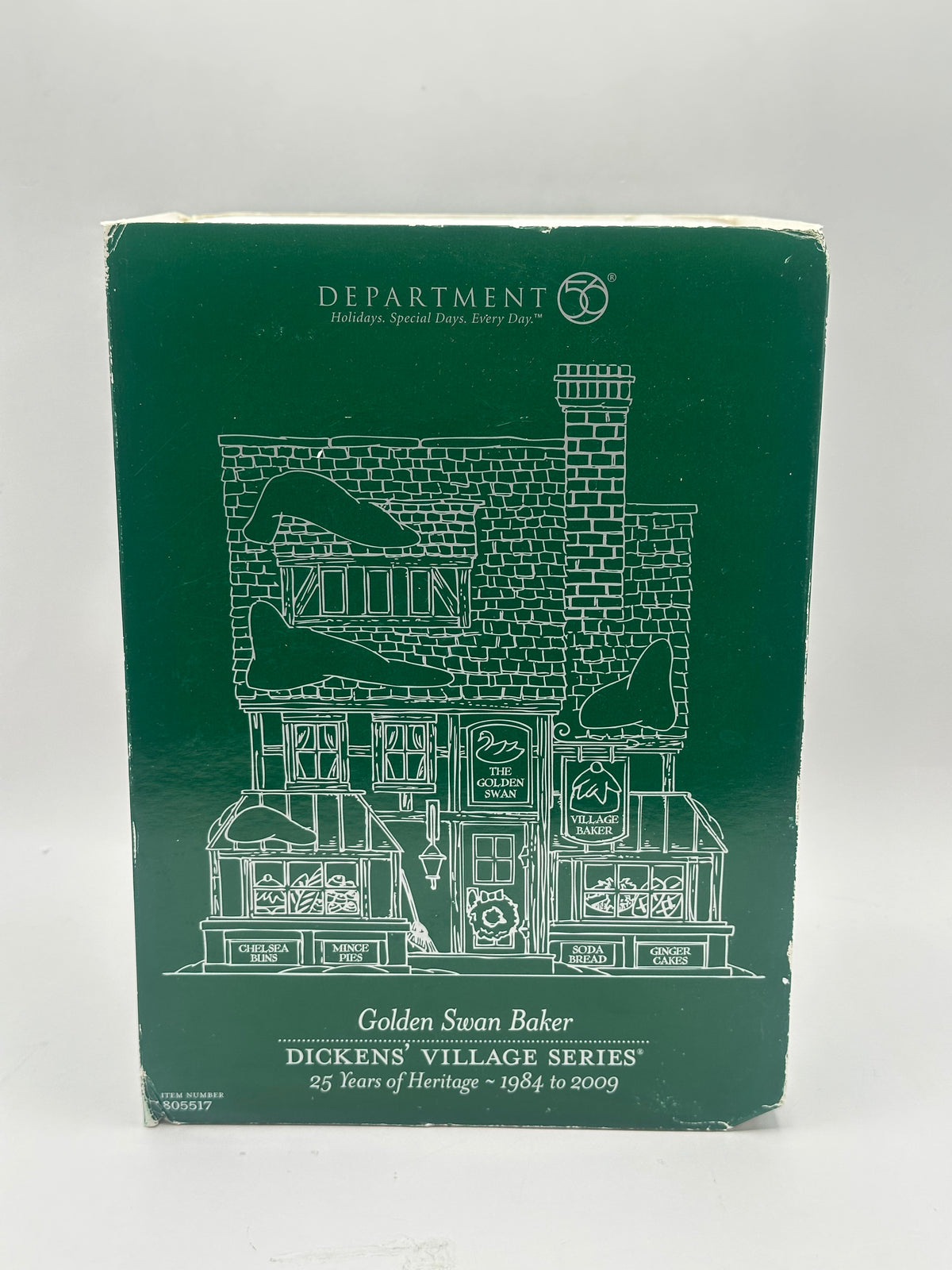 Department 56 - Golden Swan Baker (Anniversary Edition) - Dickens' Village