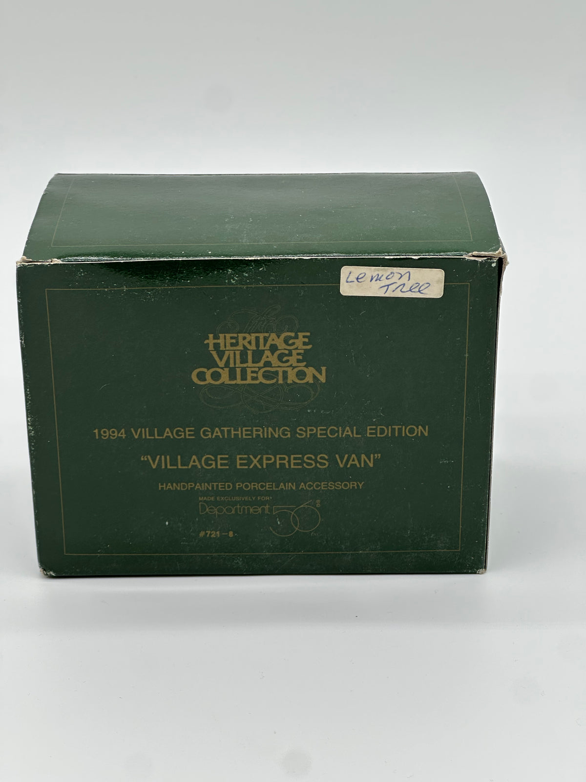 Department 56 - Village Express Van (1994 Village Gathering Special Edition) - Village Accessories