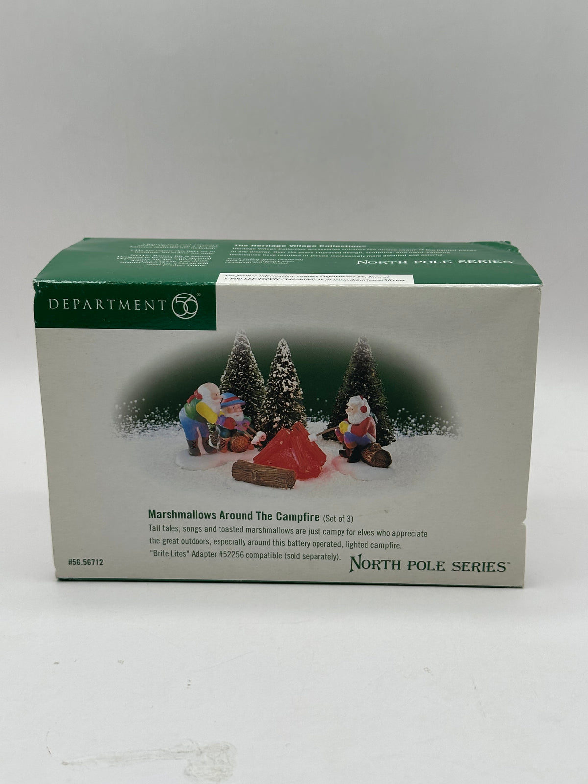 Department 56 - Marshmallows Around The Campfire - North Pole Series