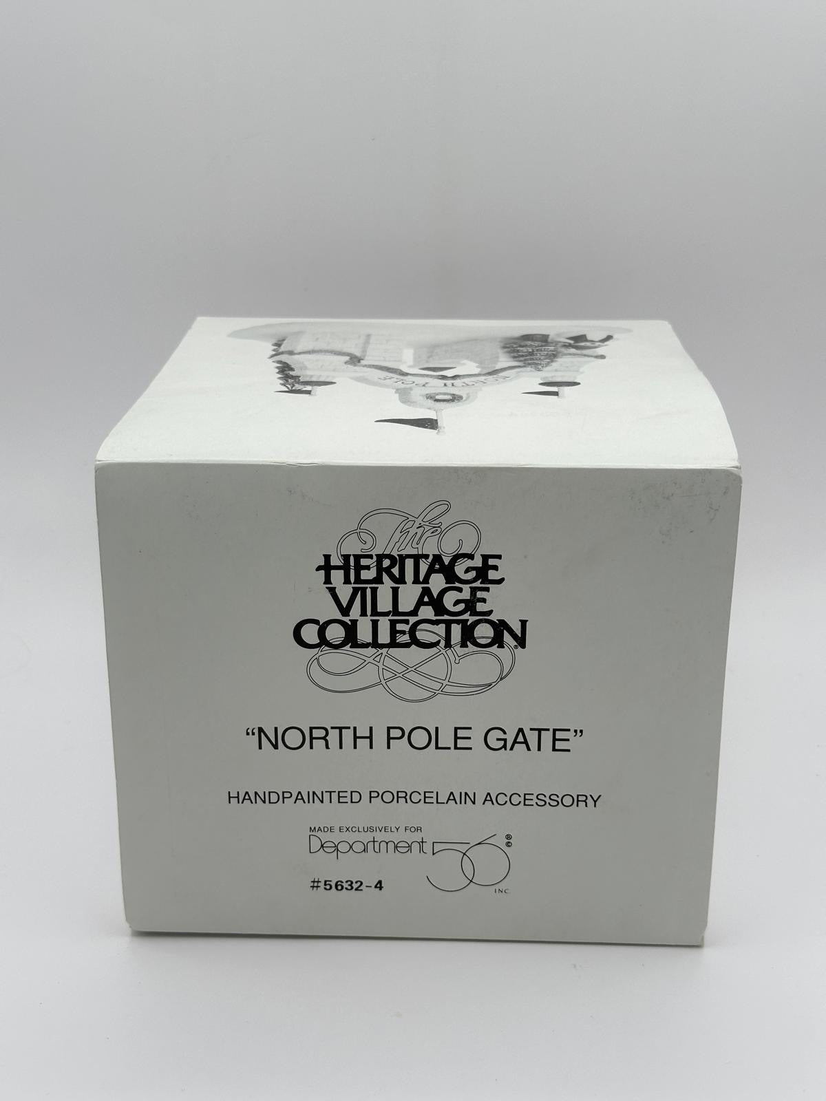 Department 56 - North Pole Gate - North Pole Series