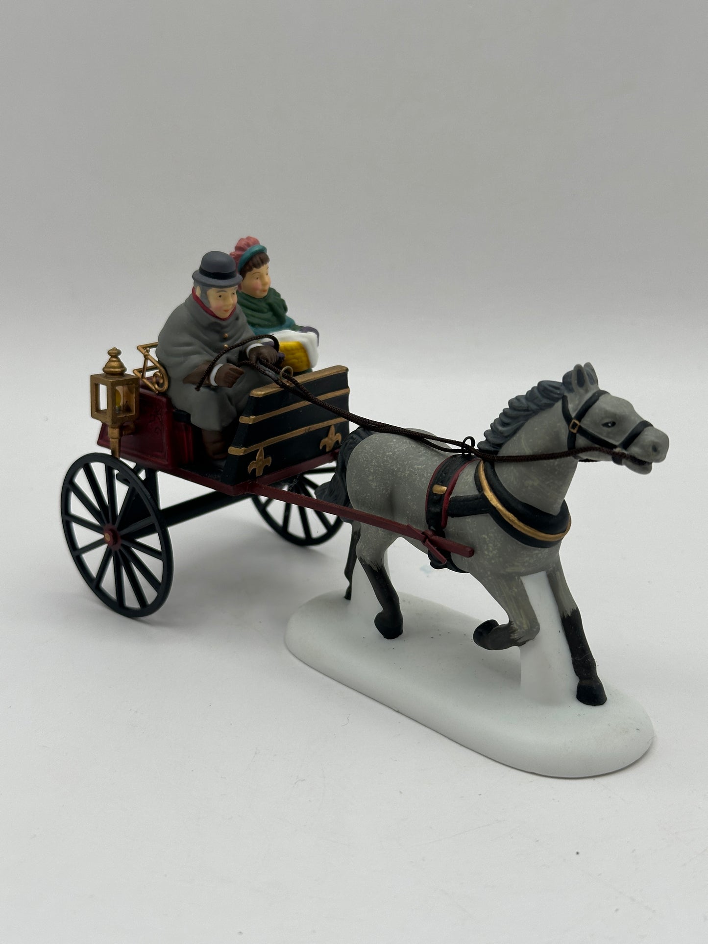 Department 56 - Red Christmas Sulky - Dickens' Village