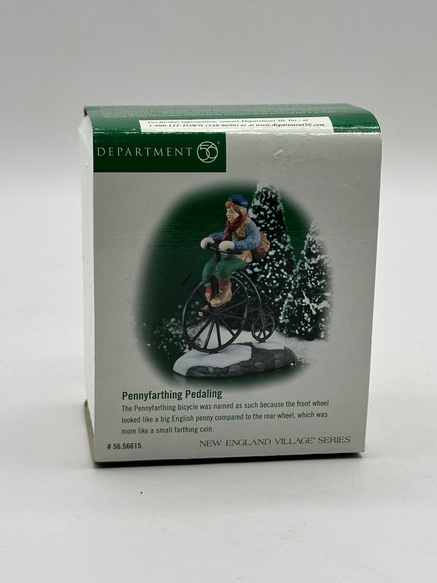 Department 56 - Pennyfarthing Pedaling - New England Village