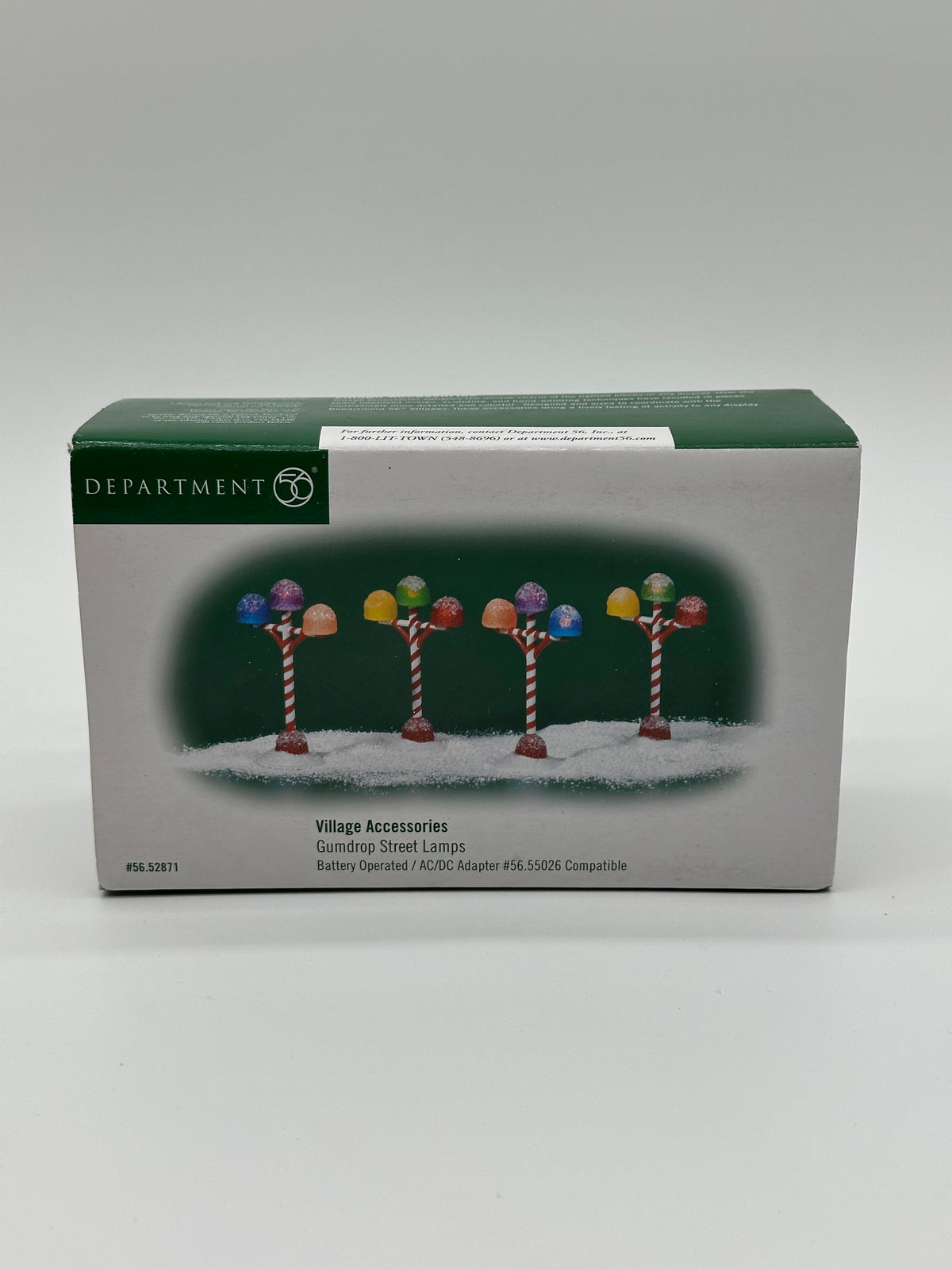 Department 56 - Gumdrop Street Lamps - Village Accessories