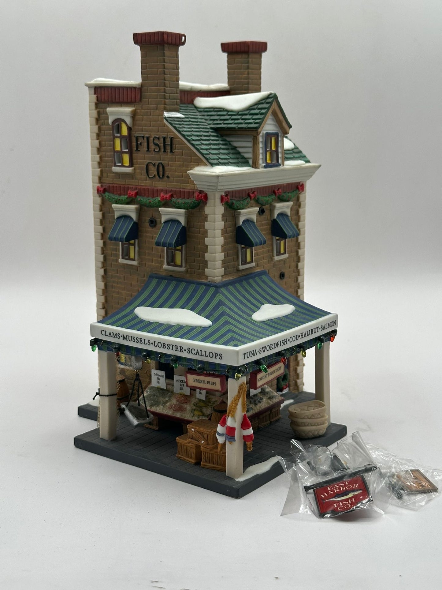 Department 56 - East Harbor Fish Co. - Christmas in the City