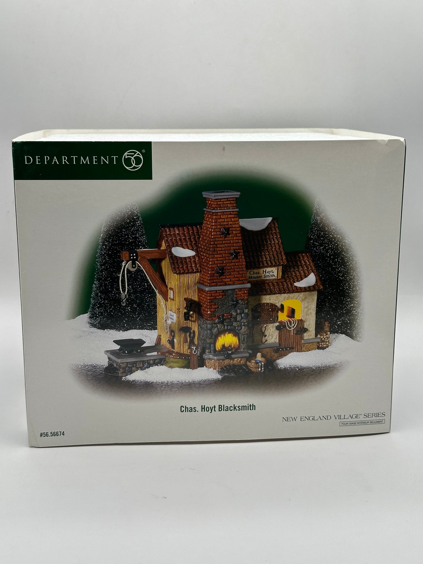 Department 56 - Chas. Hoyt Blacksmith - New England Village