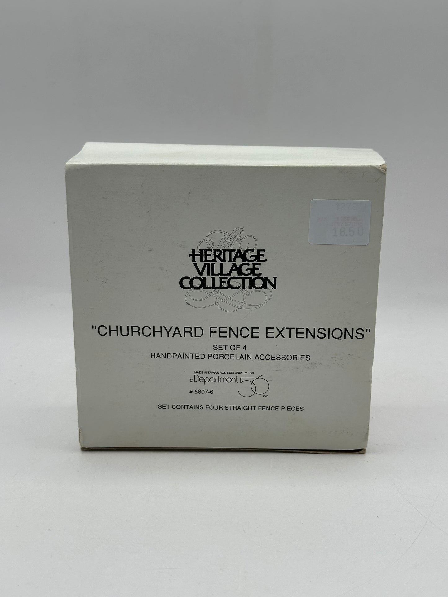Dept 56 Dickens’ Village Churchyard Fence Extensions