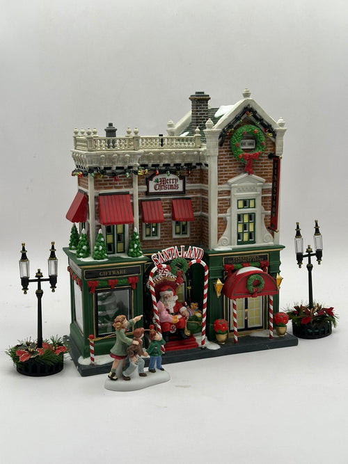 Department 56 - Visiting Santa at Finestrom's - Christmas in the City