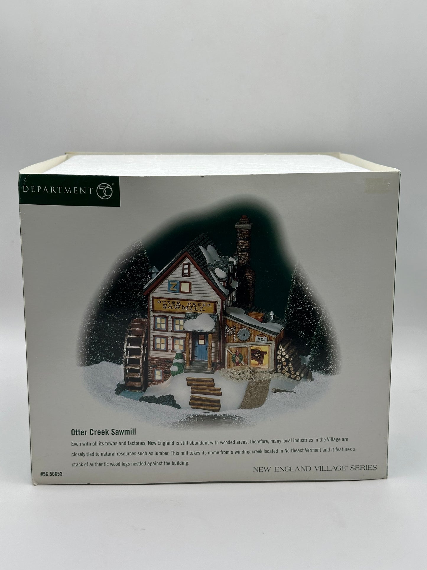 Department 56 - Otter Creek Sawmill - New England Village