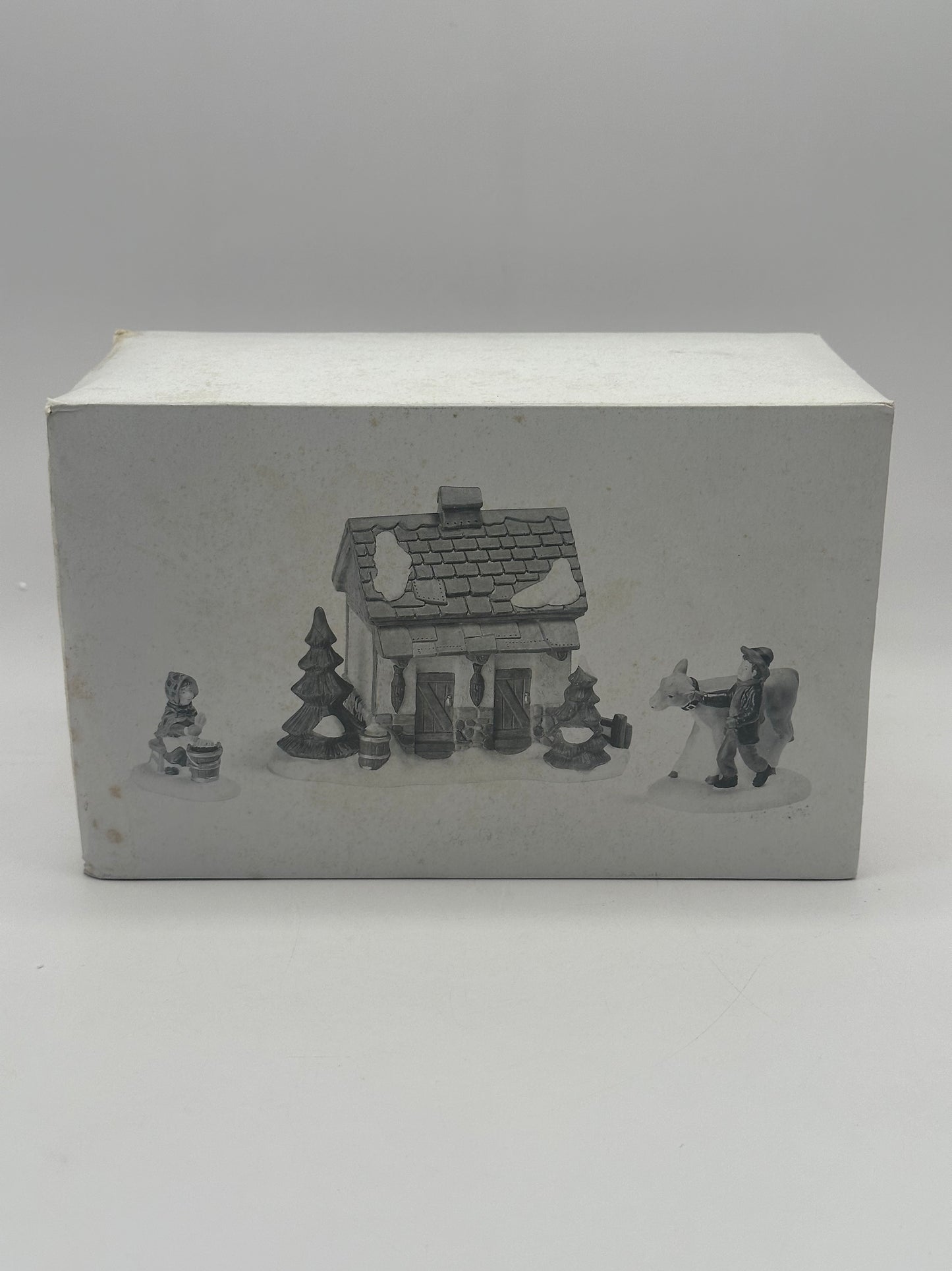 Department 56 - Tending The New Calves - Dickens' Village