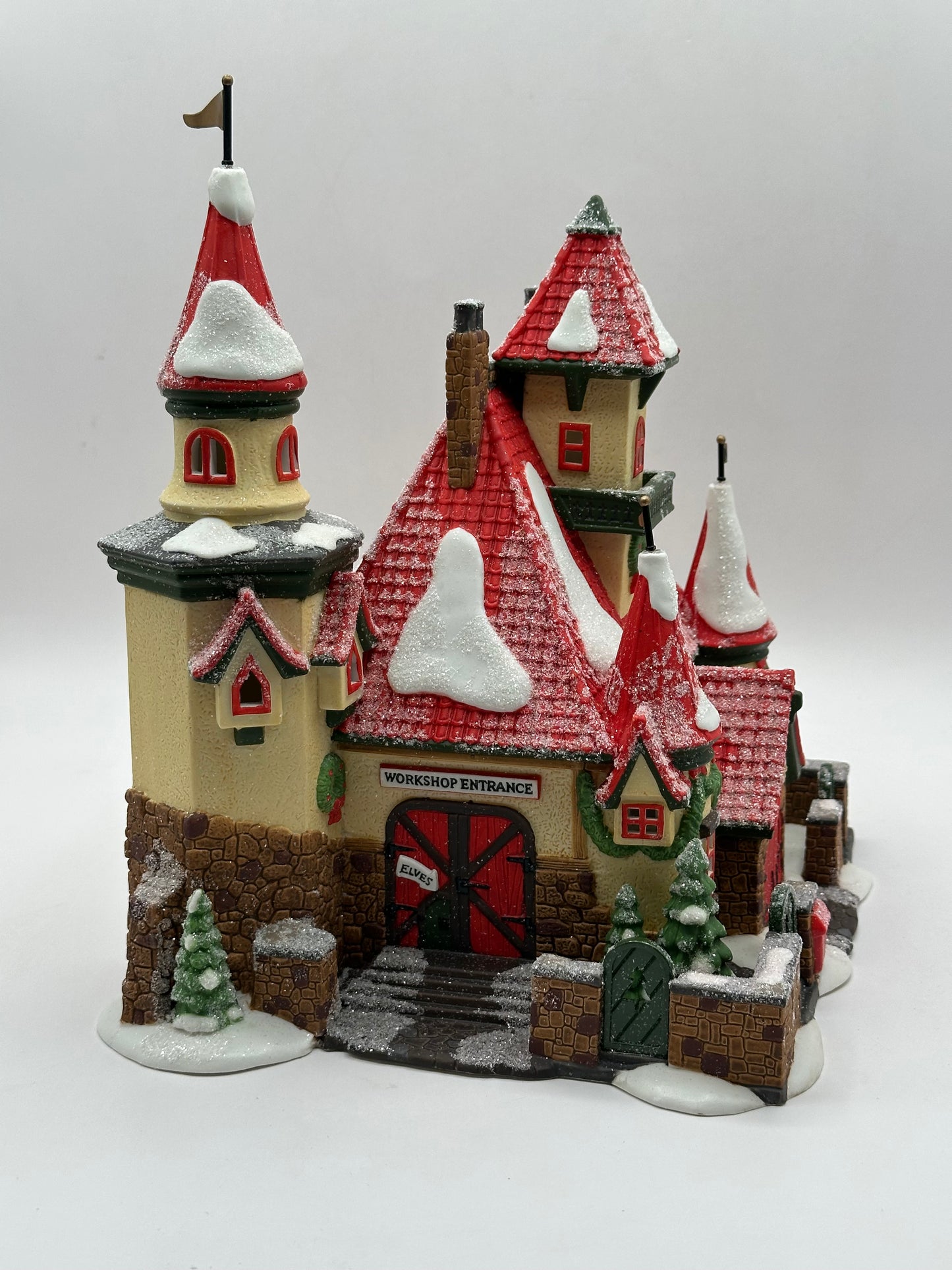 Department 56 - Route 1, North Pole, Home of Santa & Mrs. Claus - North Pole Series
