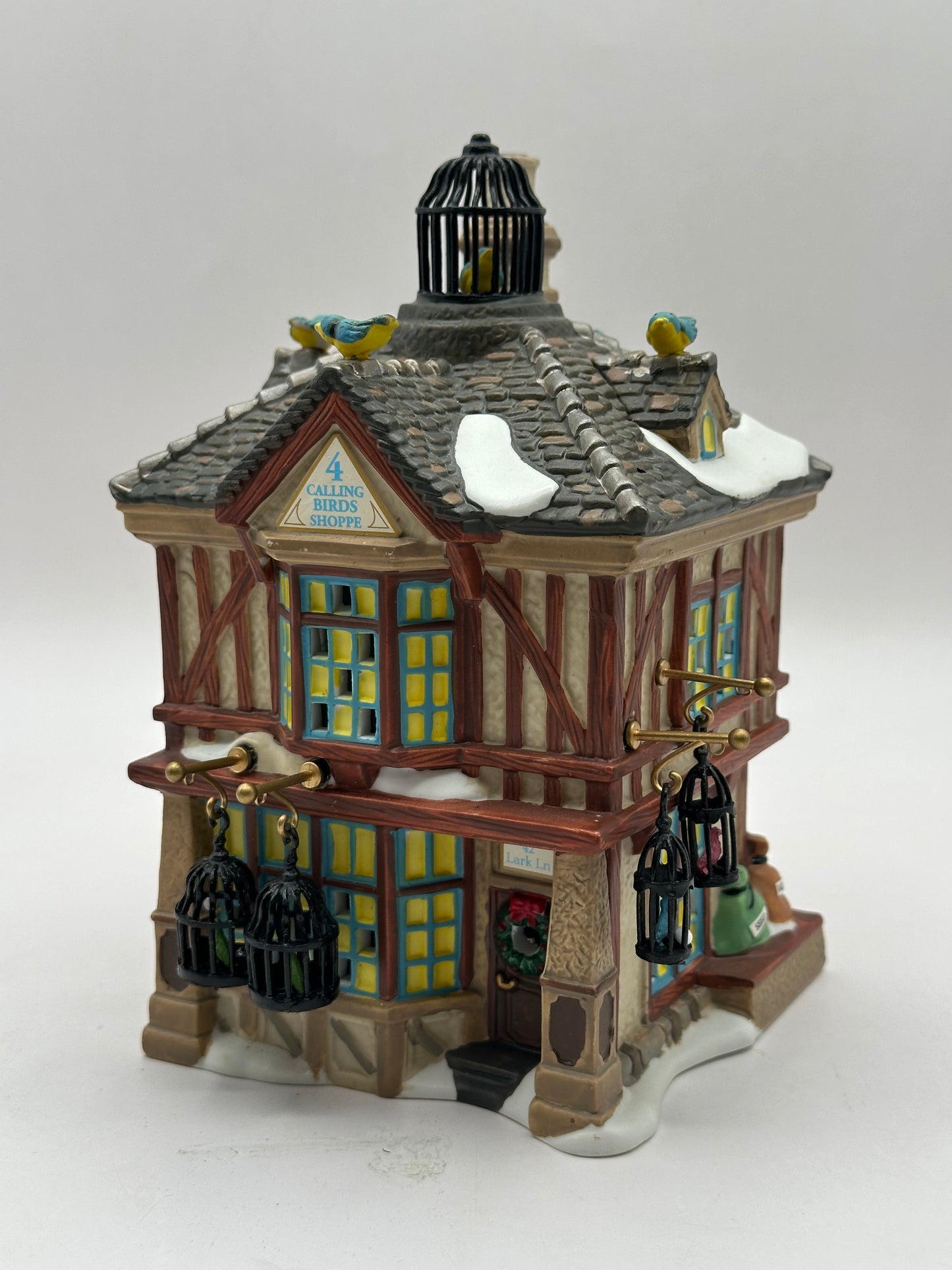 Department 56 - Four Calling Birds Shoppe - Dickens' Village