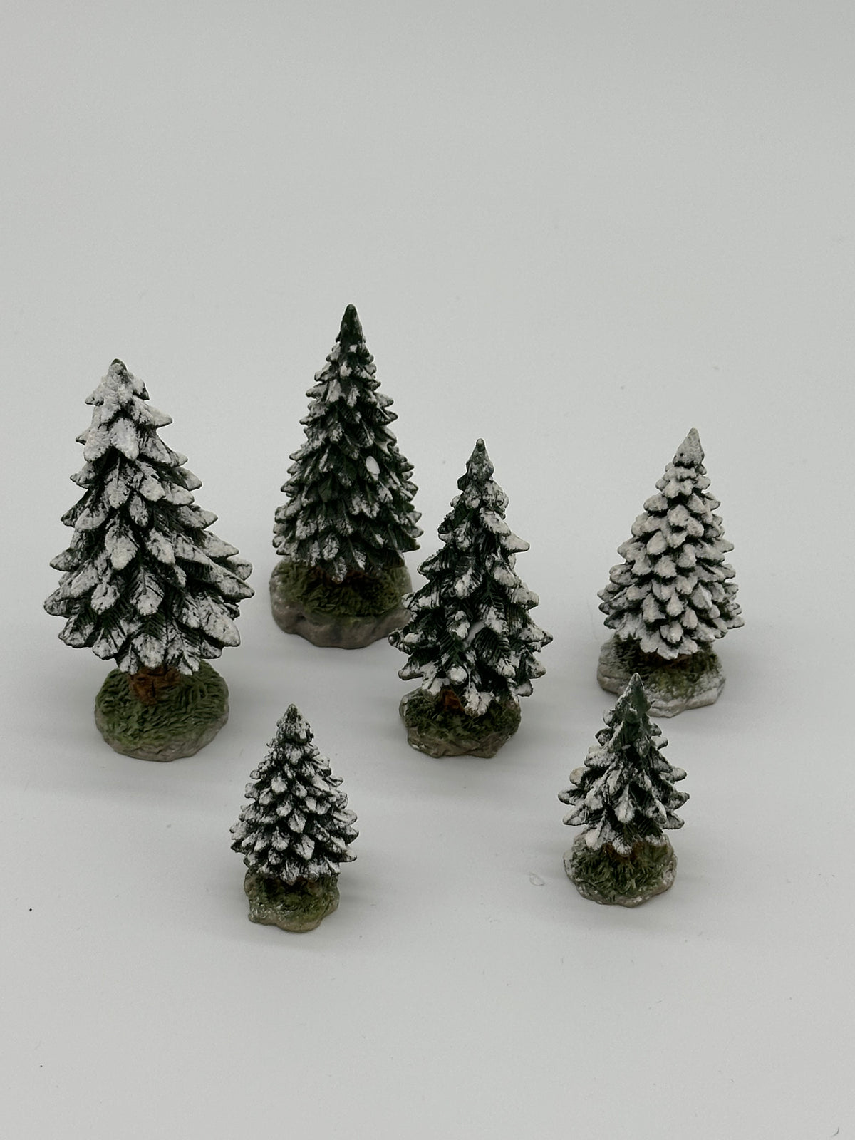 Department 56 - Snowy Evergreens (Small) - Village Accessories
