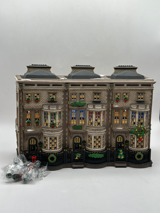 Department 56 - Mulberrie Court Brownstones - Dickens' Village