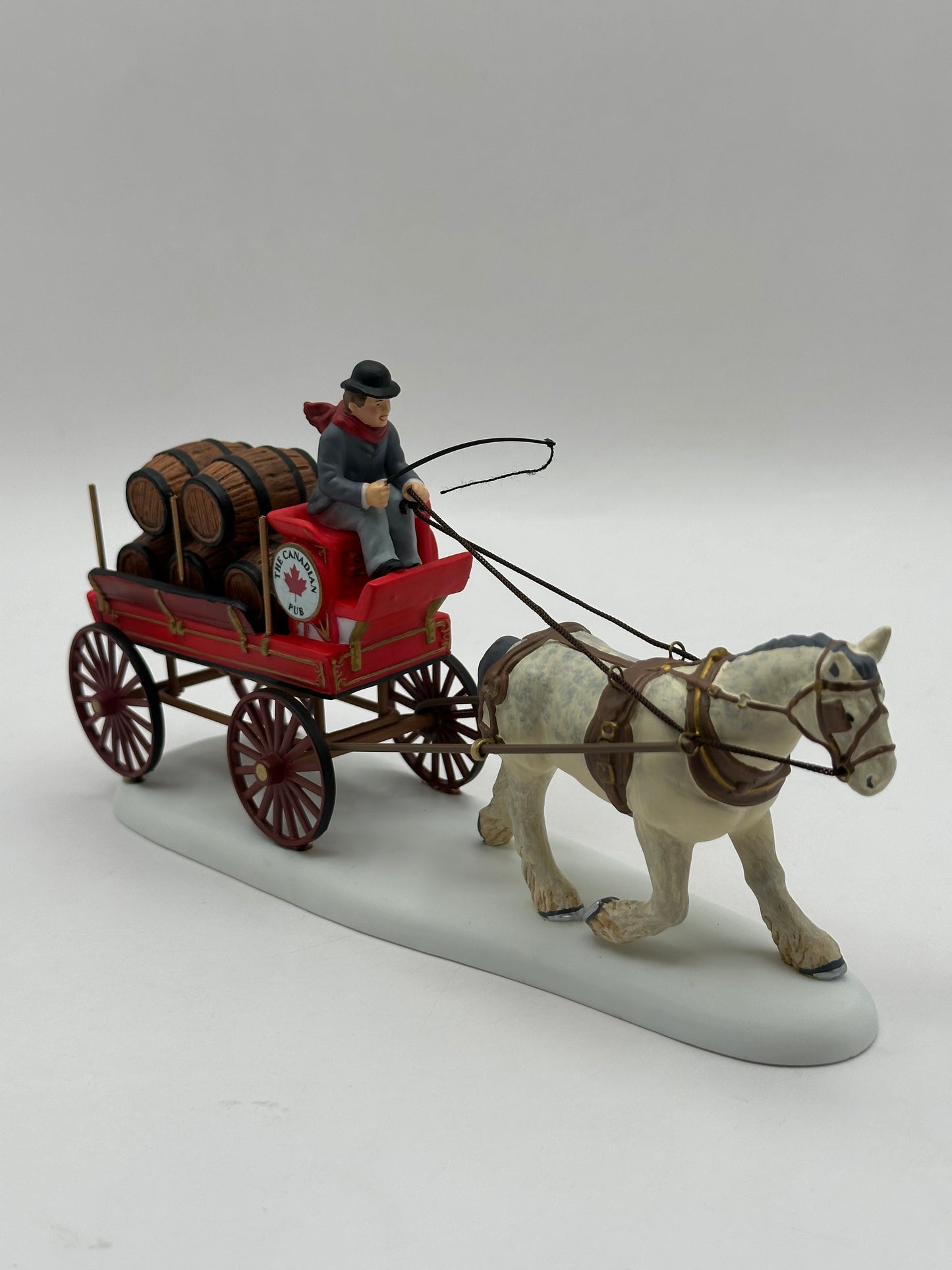 Department 56 - Canadian Pub Beer Wagon - Dickens' Village