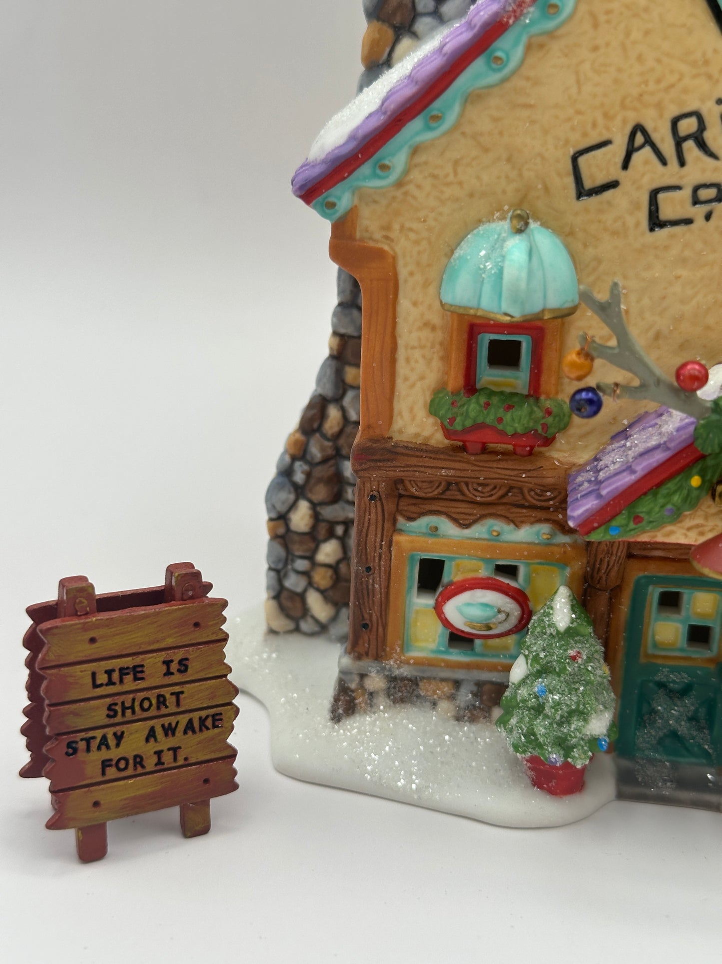 Department 56 - Caribou Coffee Shop - North Pole Series