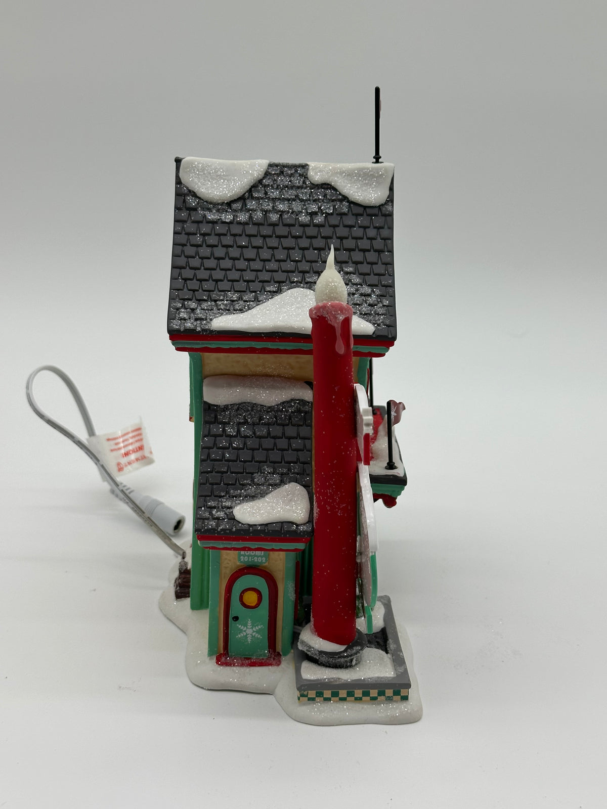 Department 56 - North Pole Welcoming Christmas Candle-Light Inn - North Pole Series