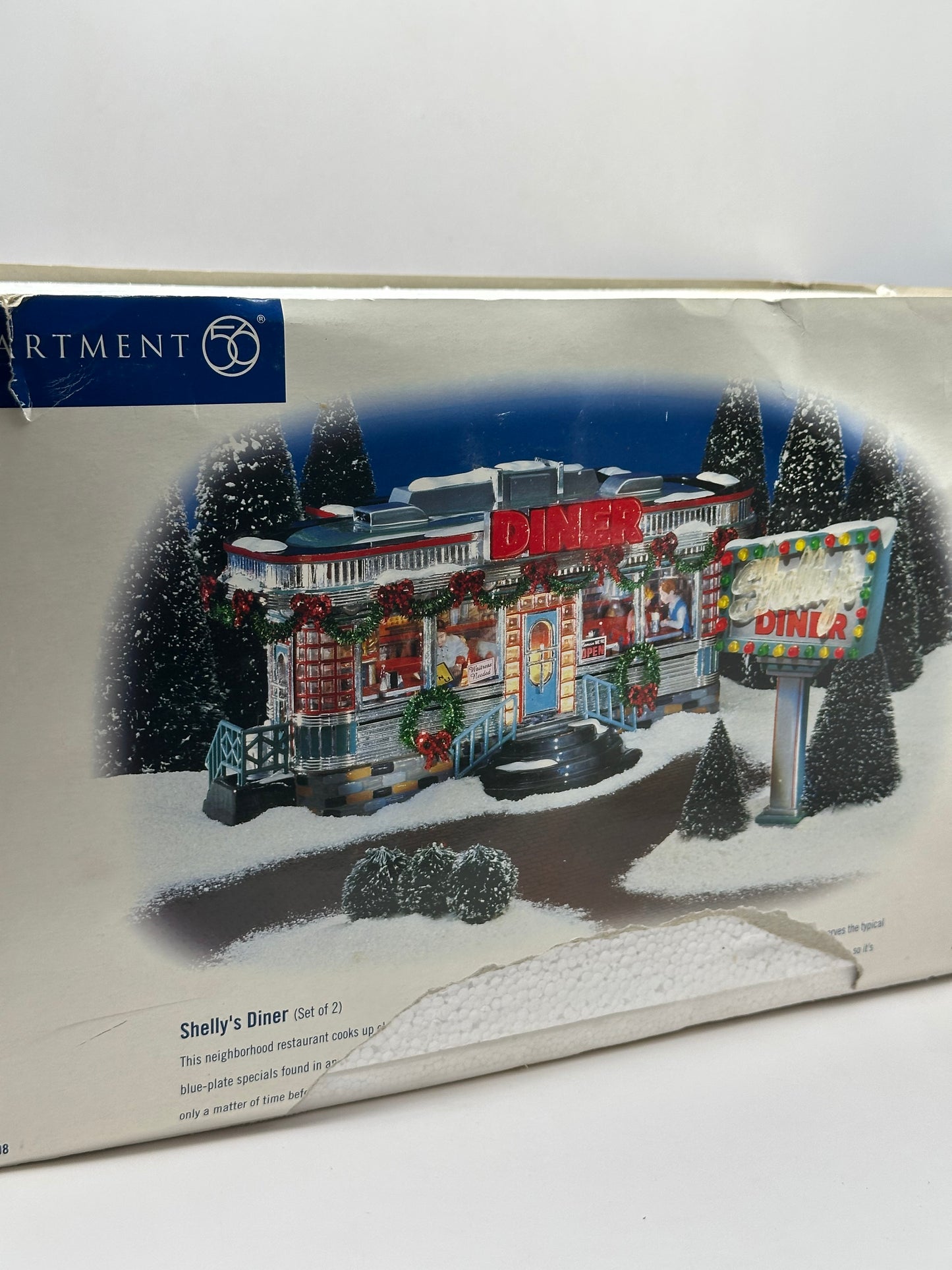 Department 56 - Shelly's Diner - Original Snow Village